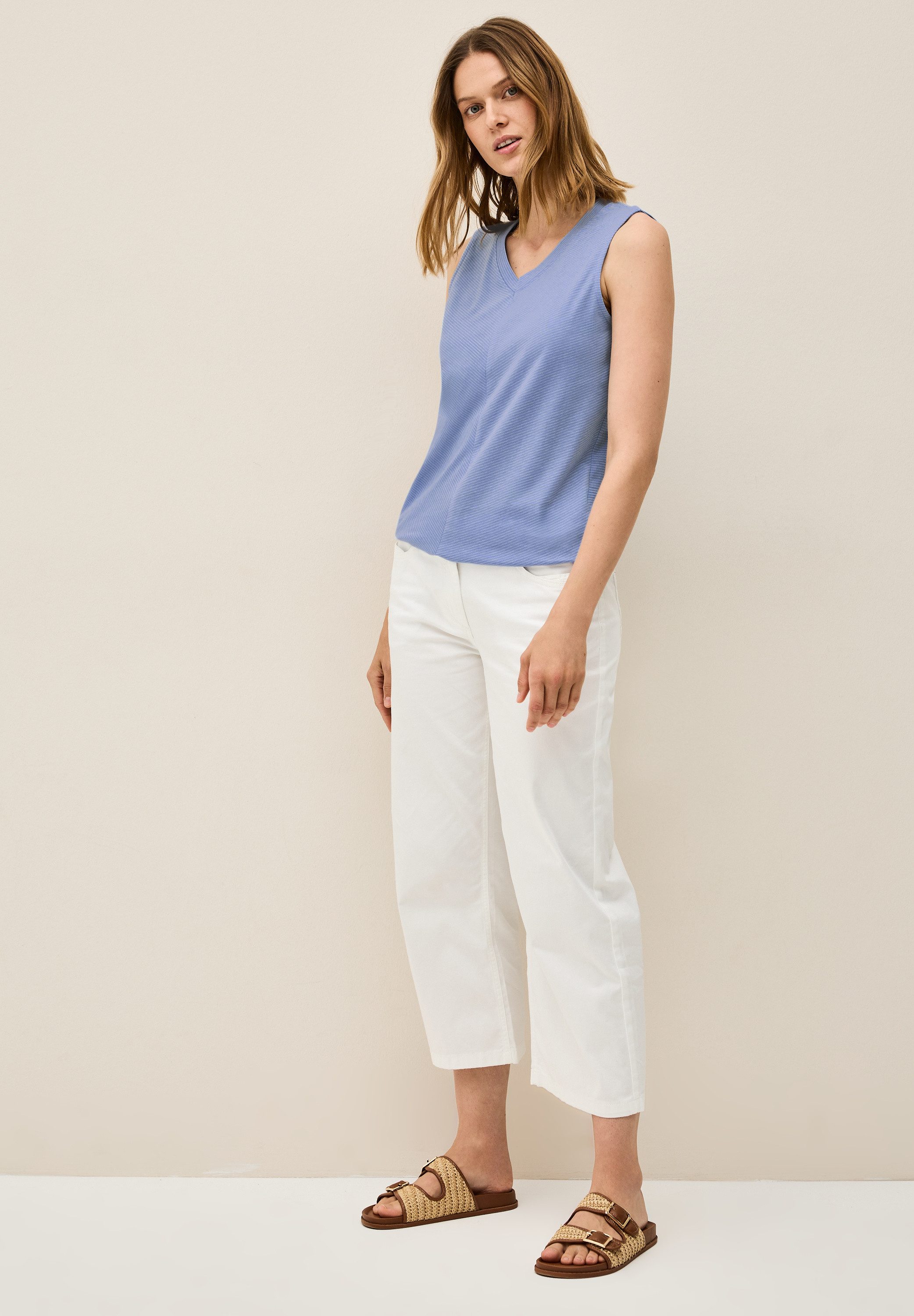 CECIL Tanktop aus reiner Baumwolle