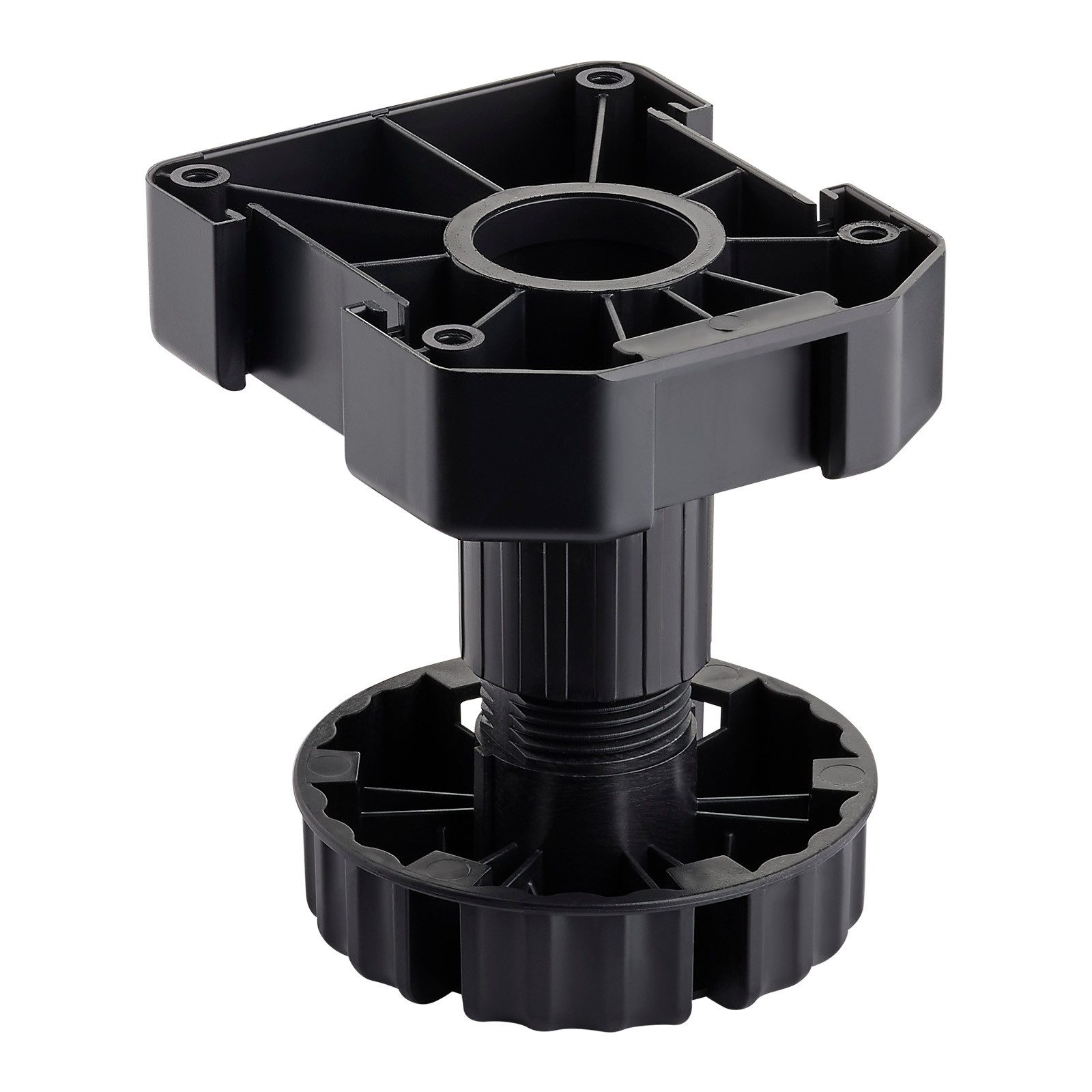 SO-TECH® Möbelfuß verstellbare Sockelfüße, für Küchenschränke, versch. Höhen, (4-St), 4er Set, Höhe 100 mm, inkl. 1 Sockelbefestigungsclip