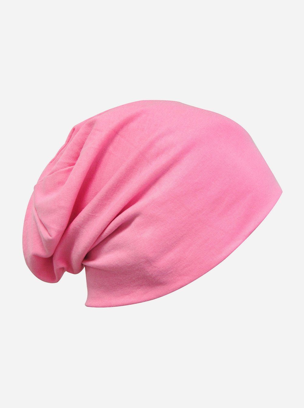 axy Beanie Slouch Beanie Mütze Uni klassischer Uni Slouch Beanie Mütze Herren Damen Pink