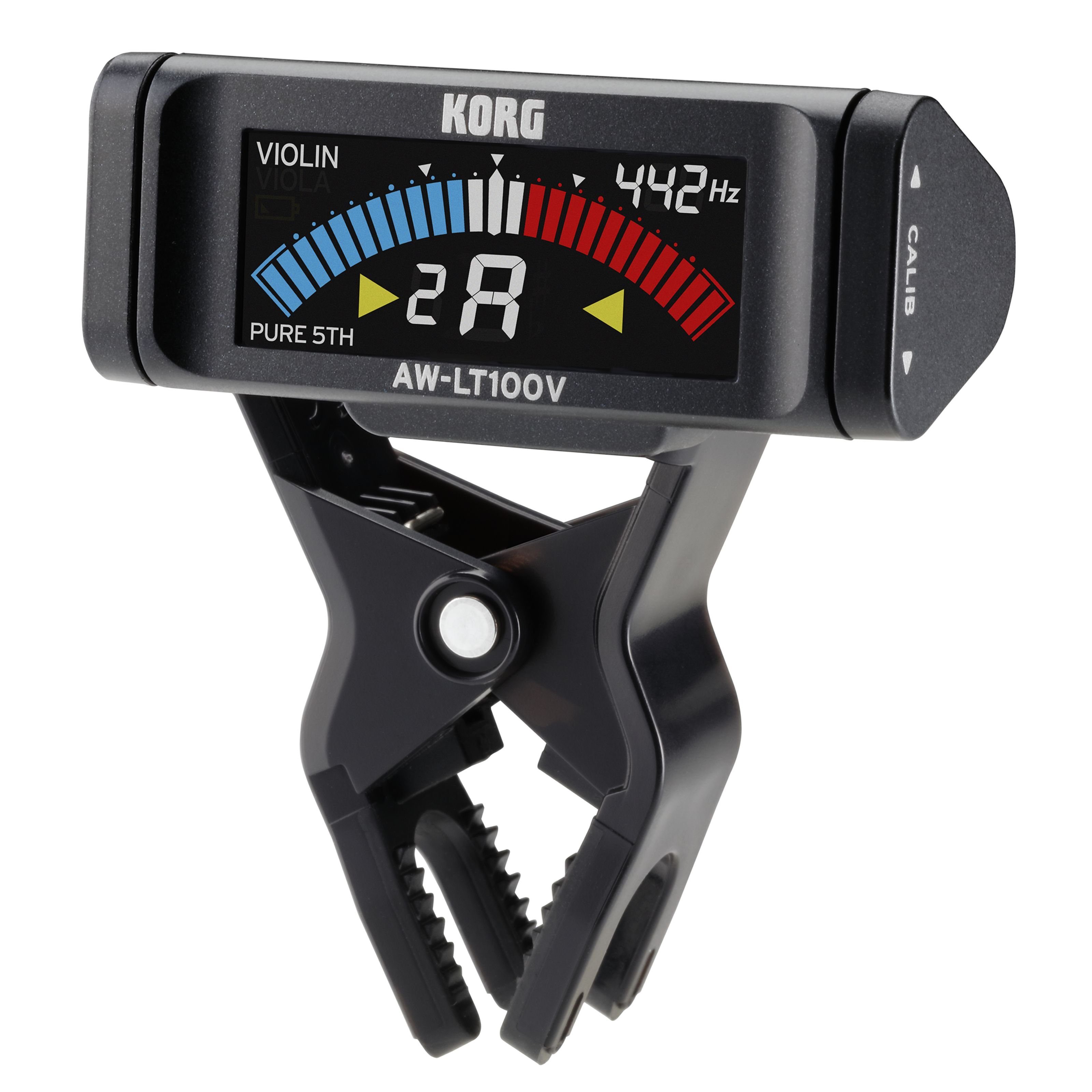 Korg Stimmgerät, (AW-LT100V), AW-LT100V - Chromatisches Stimmgerät