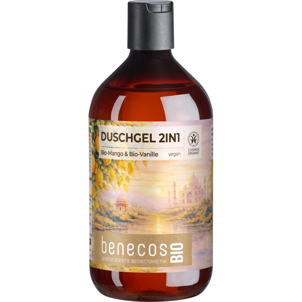 Benecos Duschgel LE Mango Vanille, 500 ml