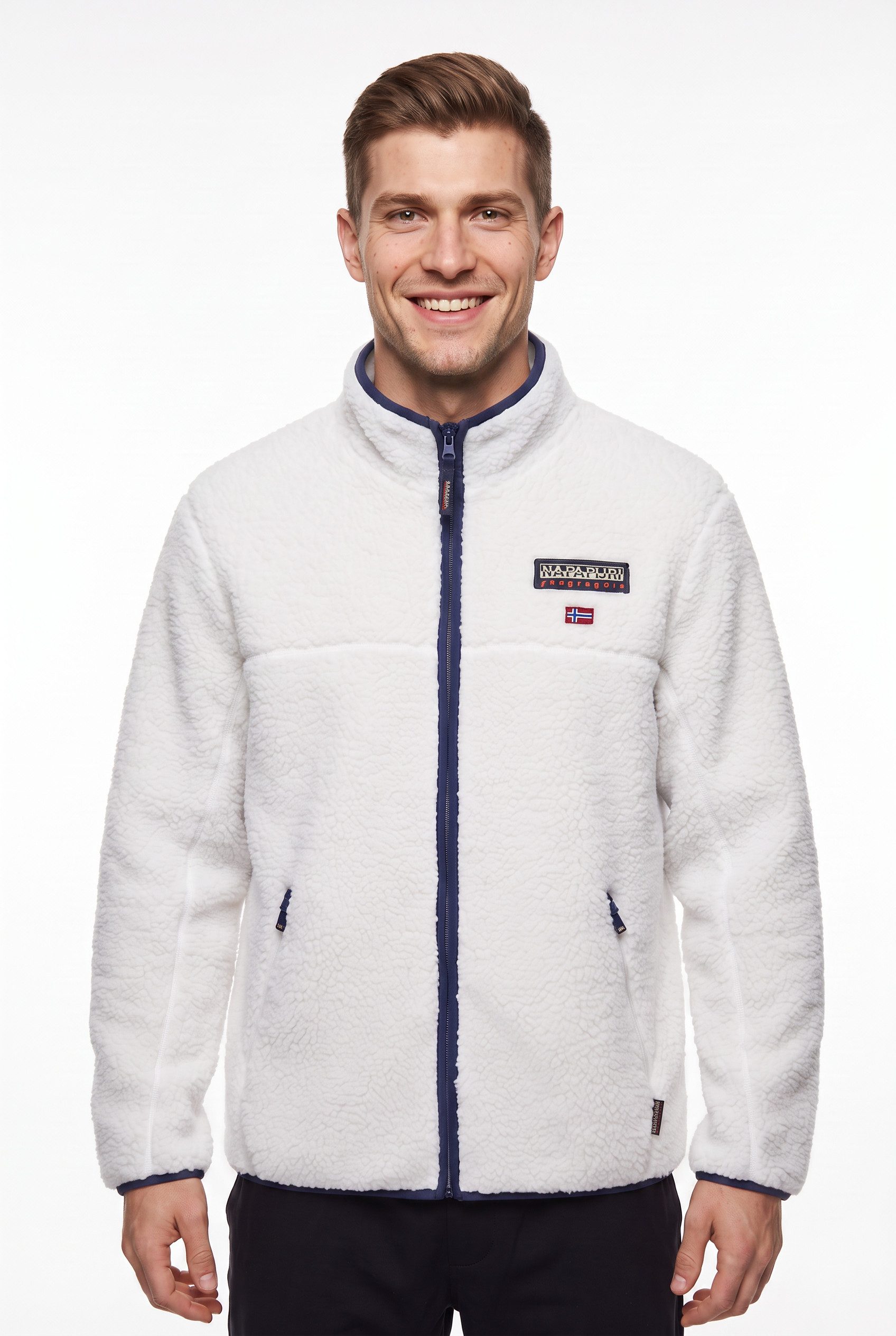 Napapijri Fleecejacke TYNIK mit Reißverschlusstaschen