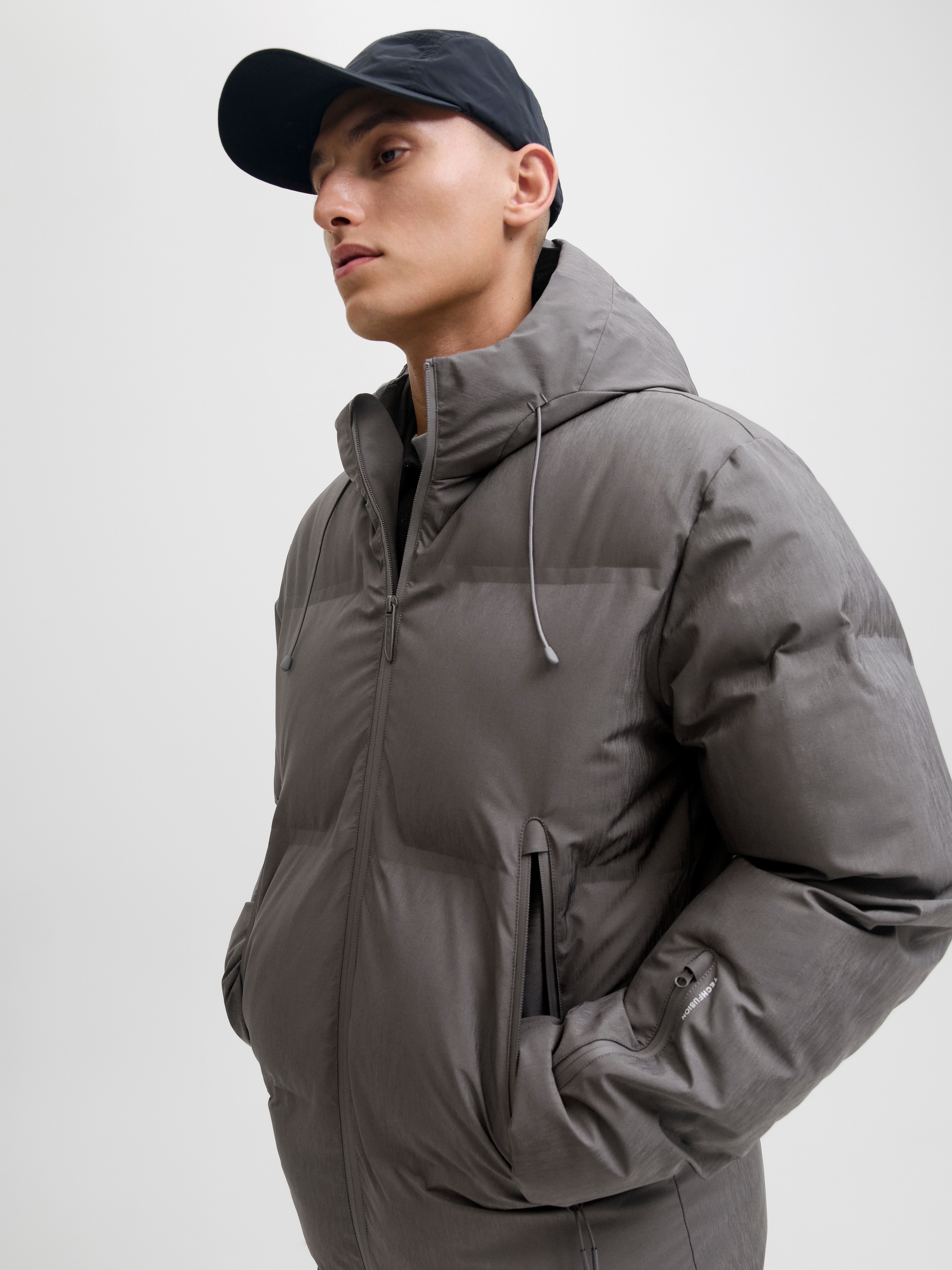 Jack & Jones Steppjacke JCOFUSION TECHNICAL PUFFER JACKET SN