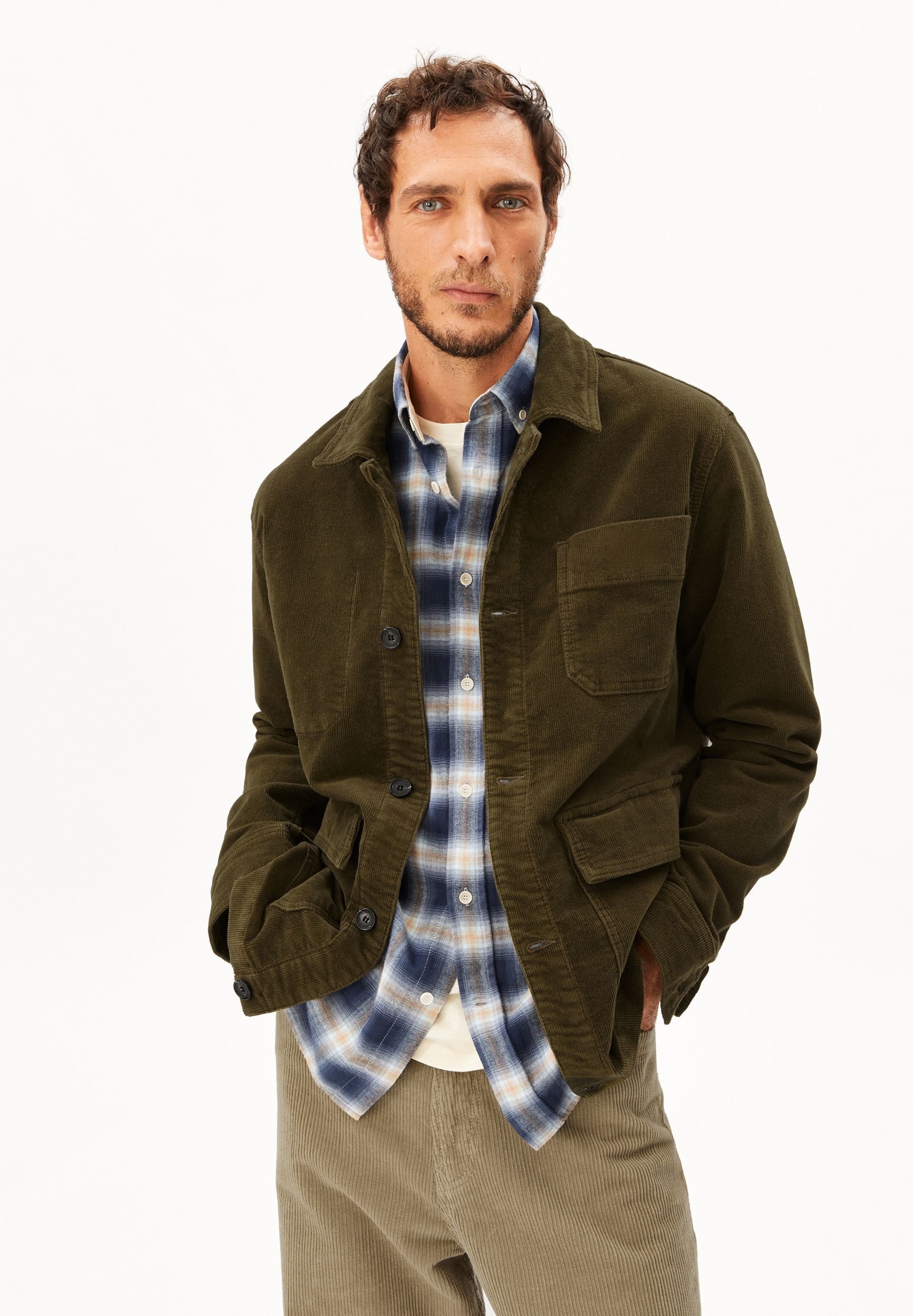Armedangels Hemdjacke CORDUROY BAKERS Bio-Baumwoll Mix Regular Fit