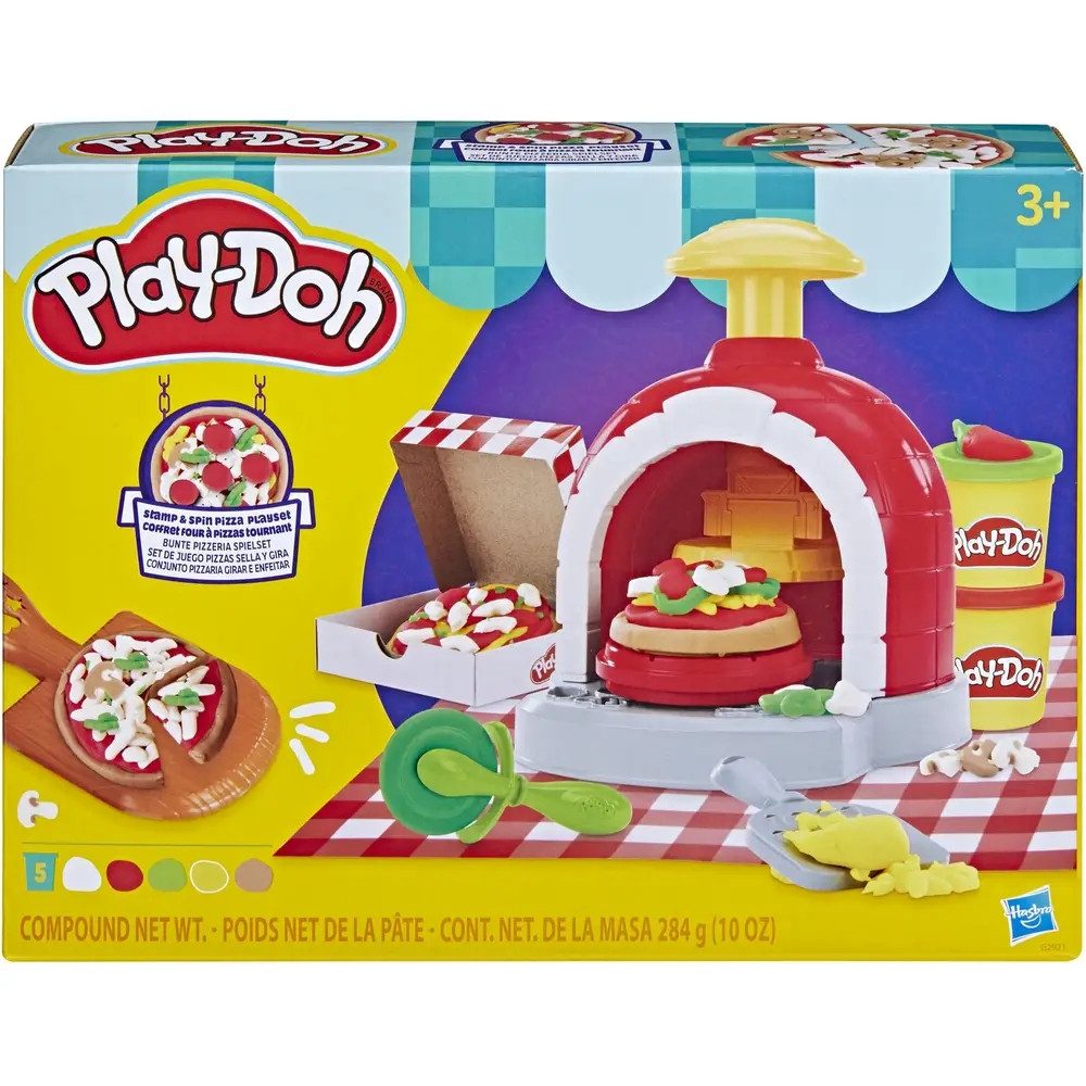Hasbro Knete Play Doh Stamp And Spin Pizza Playset