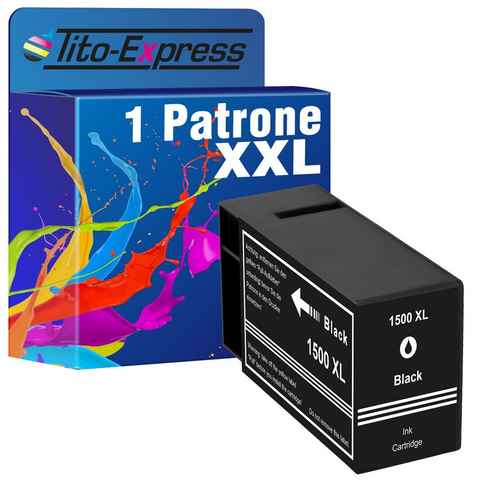 Tito-Express ersetzt Canon PGI-1500 PGI1500 XL Black Tintenpatrone (für Maxify MB2750 MB2150 MB2050 MB2350 MB2300 MB2755 MB2000 MB2155)