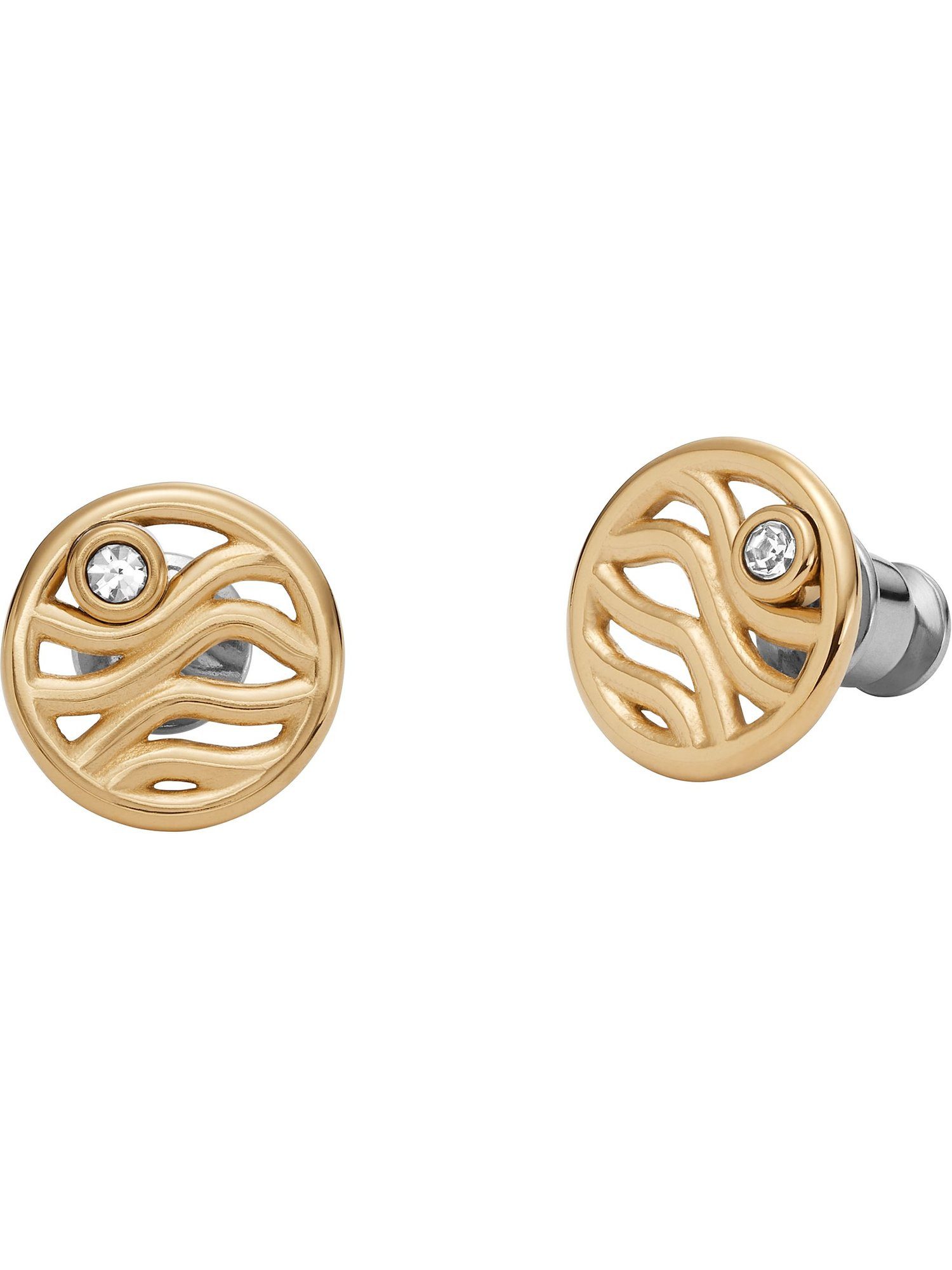 SKAGEN Paar Серьги-гвоздики Skagen Damen-Ohrstecker Edelstahl Glasstein, KARIANA