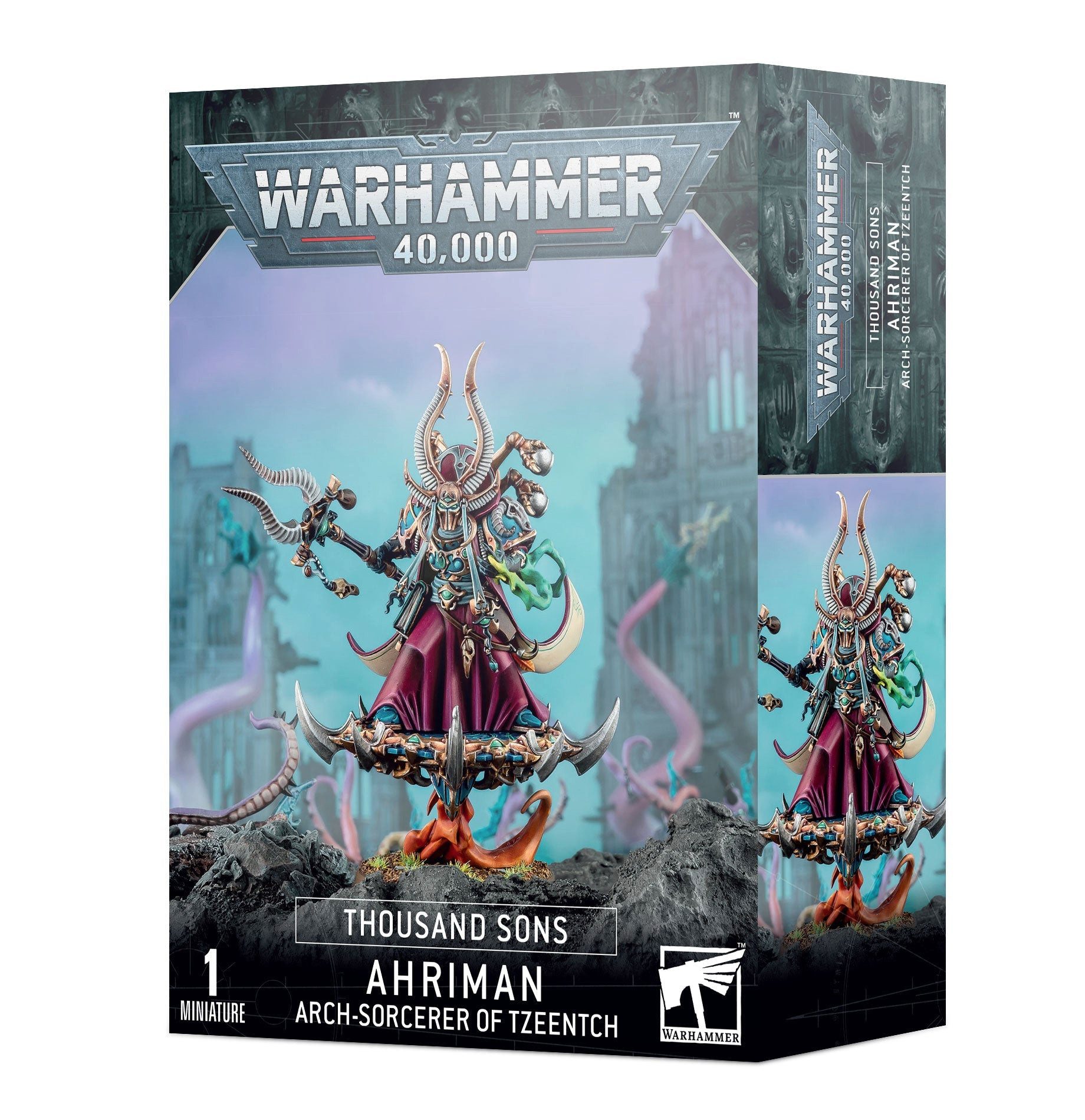 Spielfigur Warhammer 40.000 Thousands Sons Ahriman Arch-Sorcerer of Tzeentch