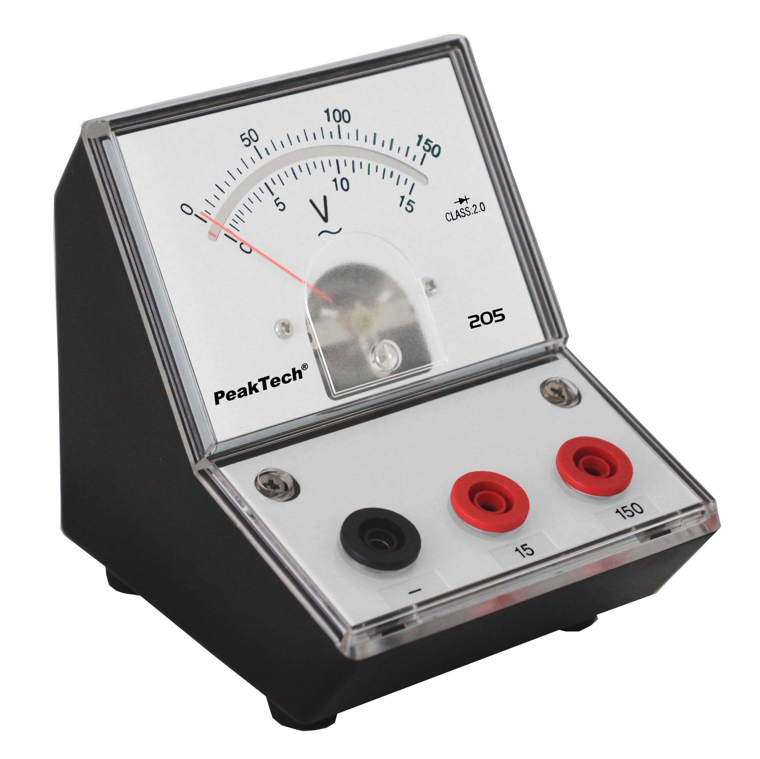 PeakTech PeakTech Spannungsprüfer 0 - P V 150 - V 205-11» (ED-205 15 15-15), St) (1 Analog-Voltmeter AC