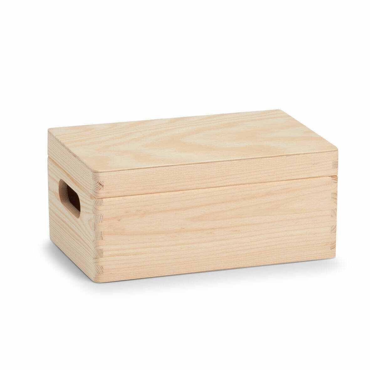 KESPER® Aufbewahrungsbox Allzweckkiste mit Klappdeckel (Einzeln, Allzweckkiste mit Klappdeckel), Mit Klappdeckel,Tragegriffe,Stapelleiste