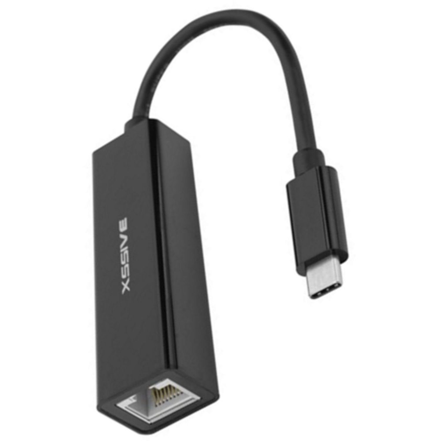 USB-C zu Ethernet Adapter 1000 Mbit/s Ethernet-Netzwerk Netzkabel