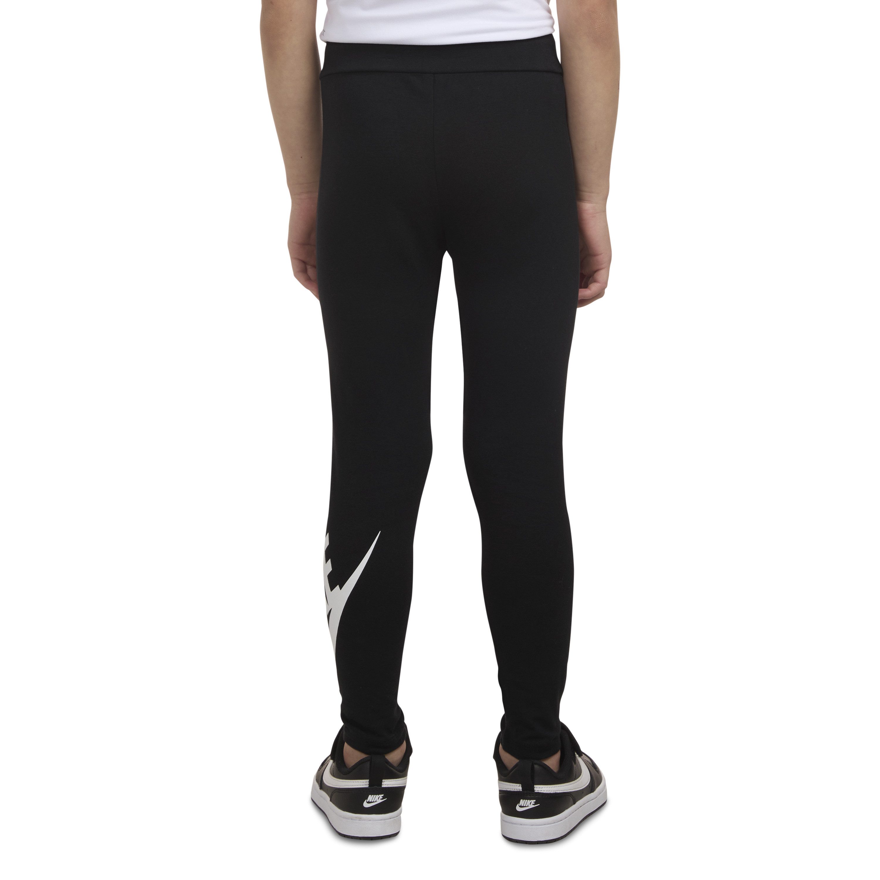 Nike Sportswear Leggings NKG CLUB HBR HIGH RISE LEGGING mit hohem Bund, extra-eng anliegende Beinform, aus Baumwollmischung