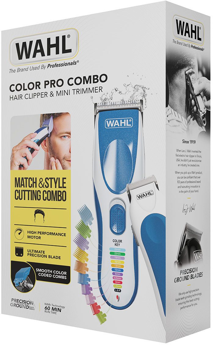 Wahl Haarschneider Color Pro Cordless, 22-teiliges Netz-/Akku-Haarschneidset