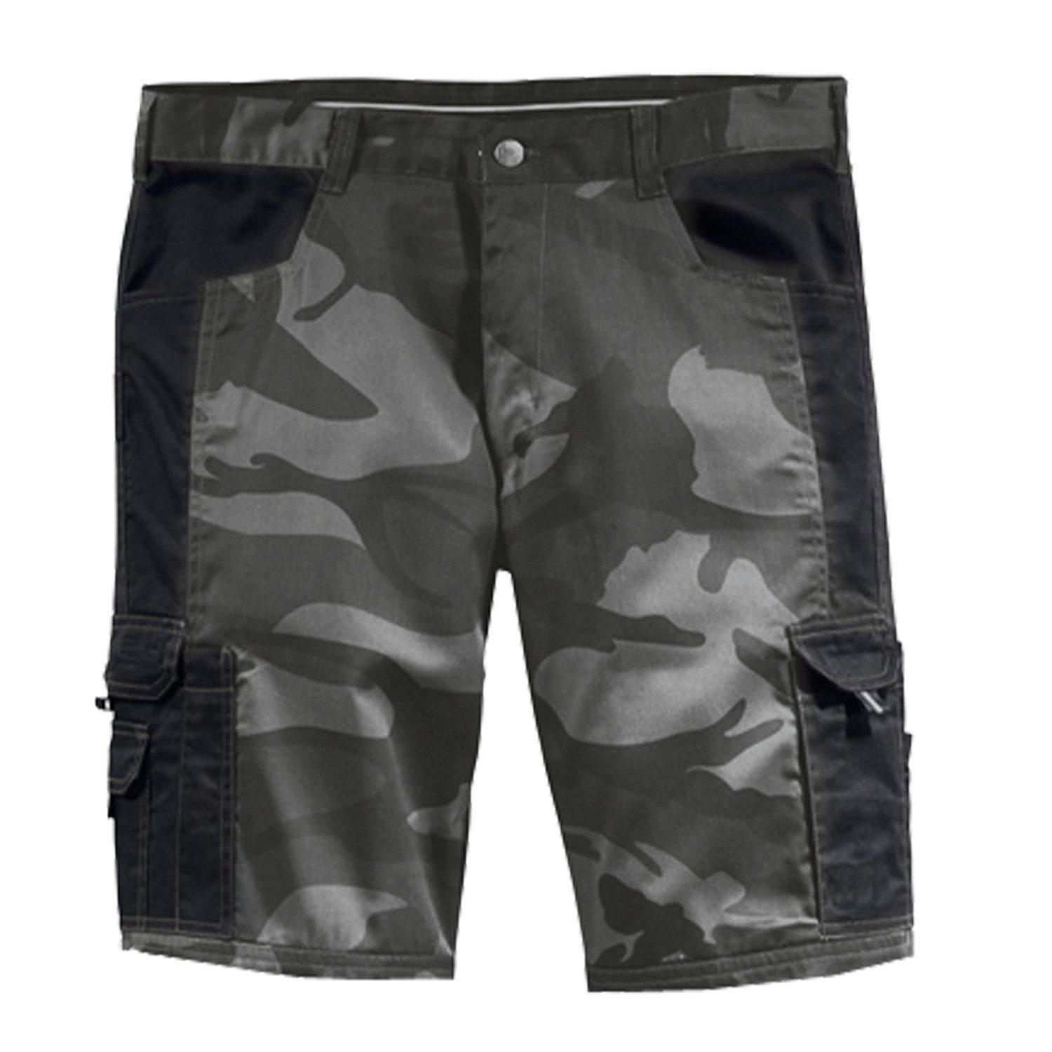 SCHEIBLER WORKWEAR Arbeitsshorts Camouflage mit Hammerschalufe günstig online kaufen