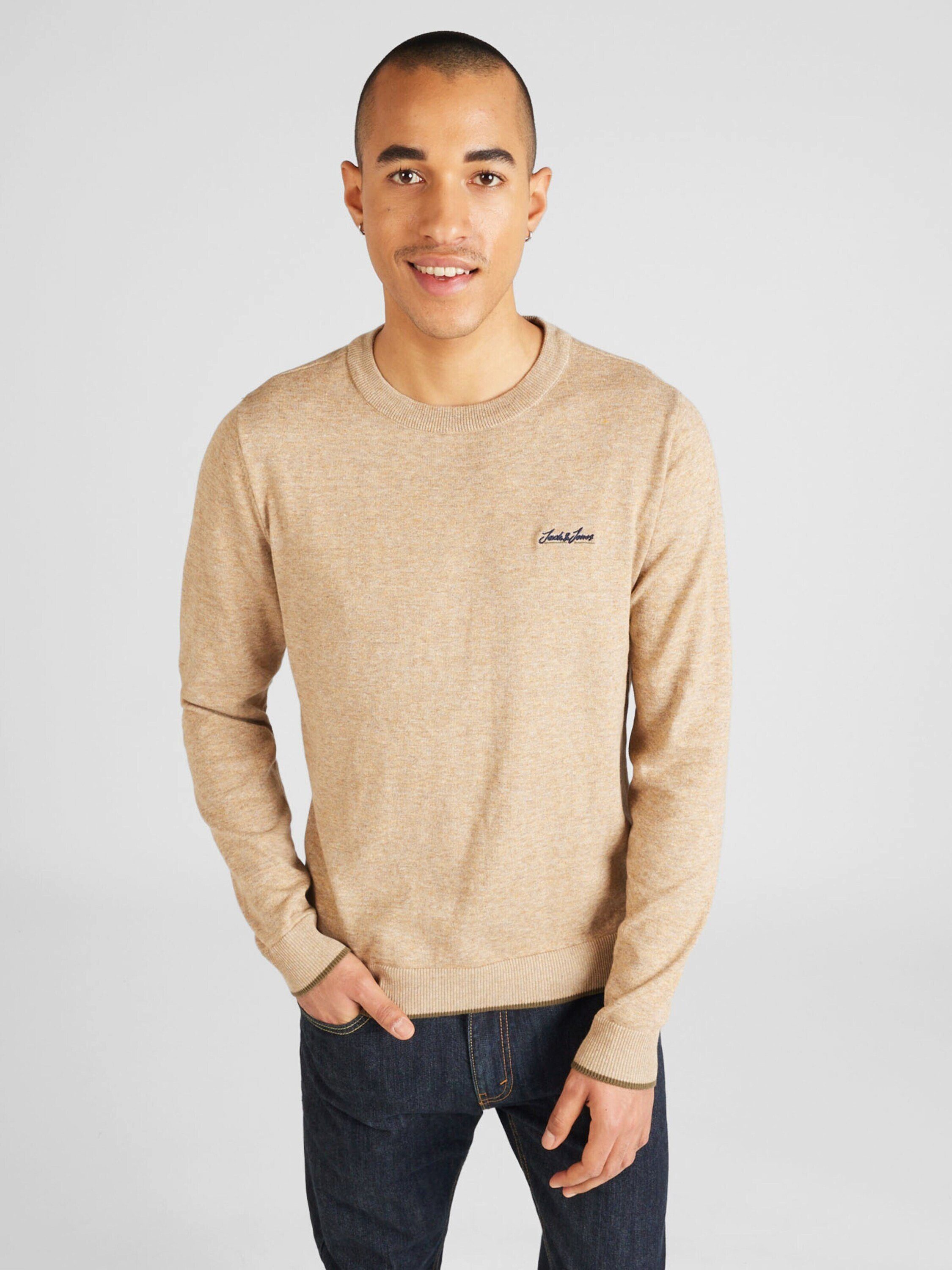 Jack & Jones Strickpullover BRANDY (1-tlg)