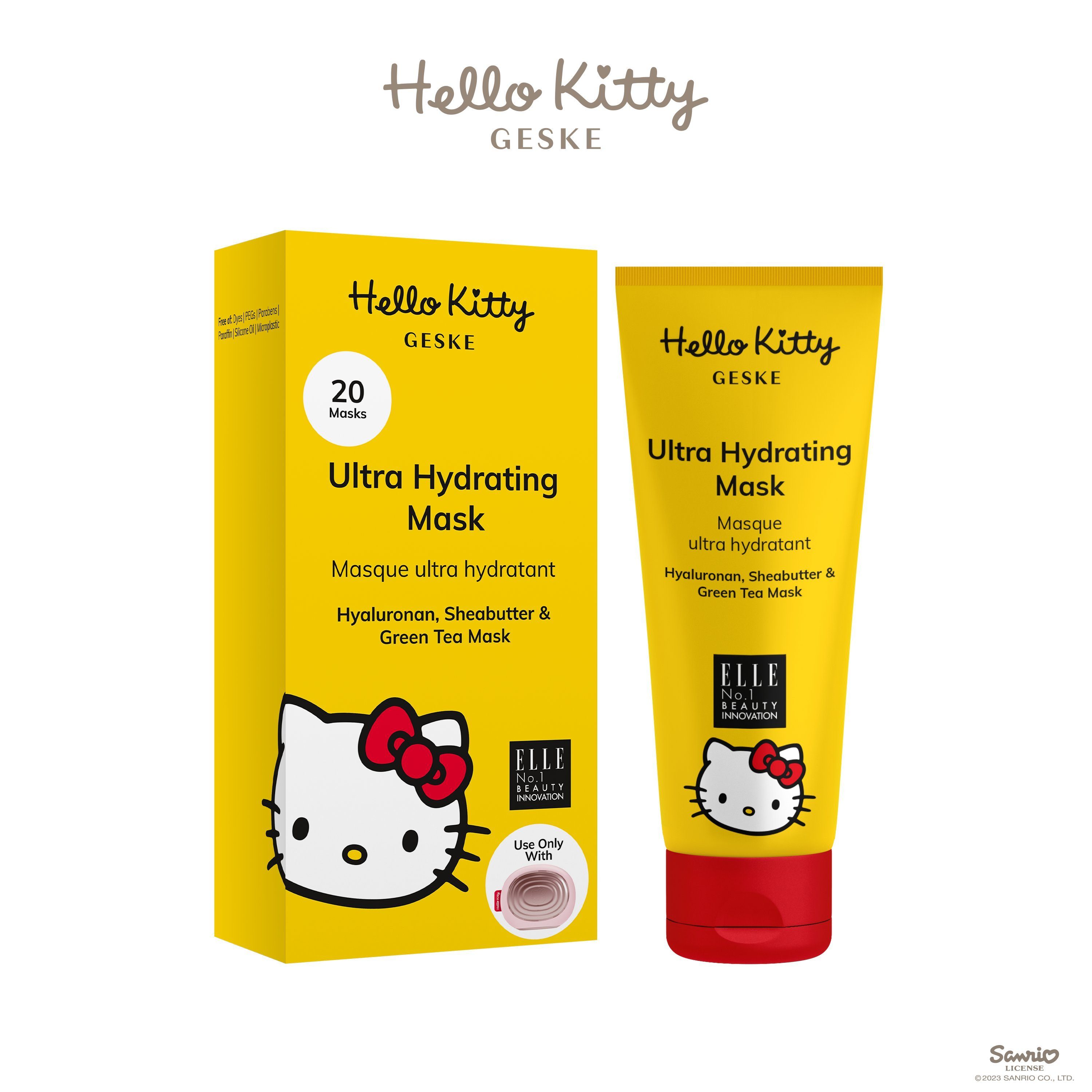 Hello Kitty Gesichtsöl Ultra 20-tlg. Mask, Hydrating
