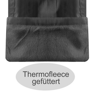 Kendindza Collection Cargohose Herren Cargohose Thermohose Dehnbund Winter Cargo Hose gefüttert Arbeitshose, Bundhose, Stretch Bund