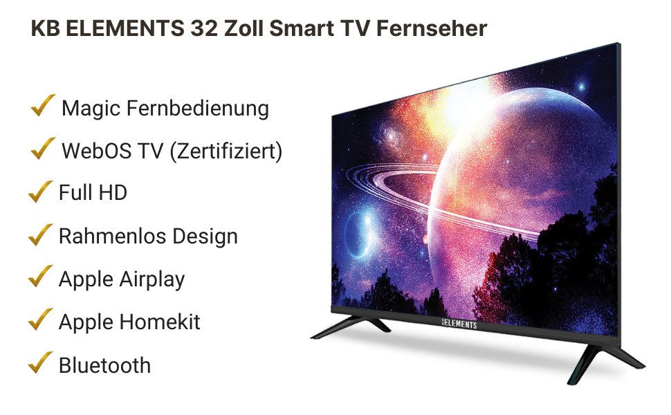 KB Elements ELT32WB5E LED-Fernseher (81,...