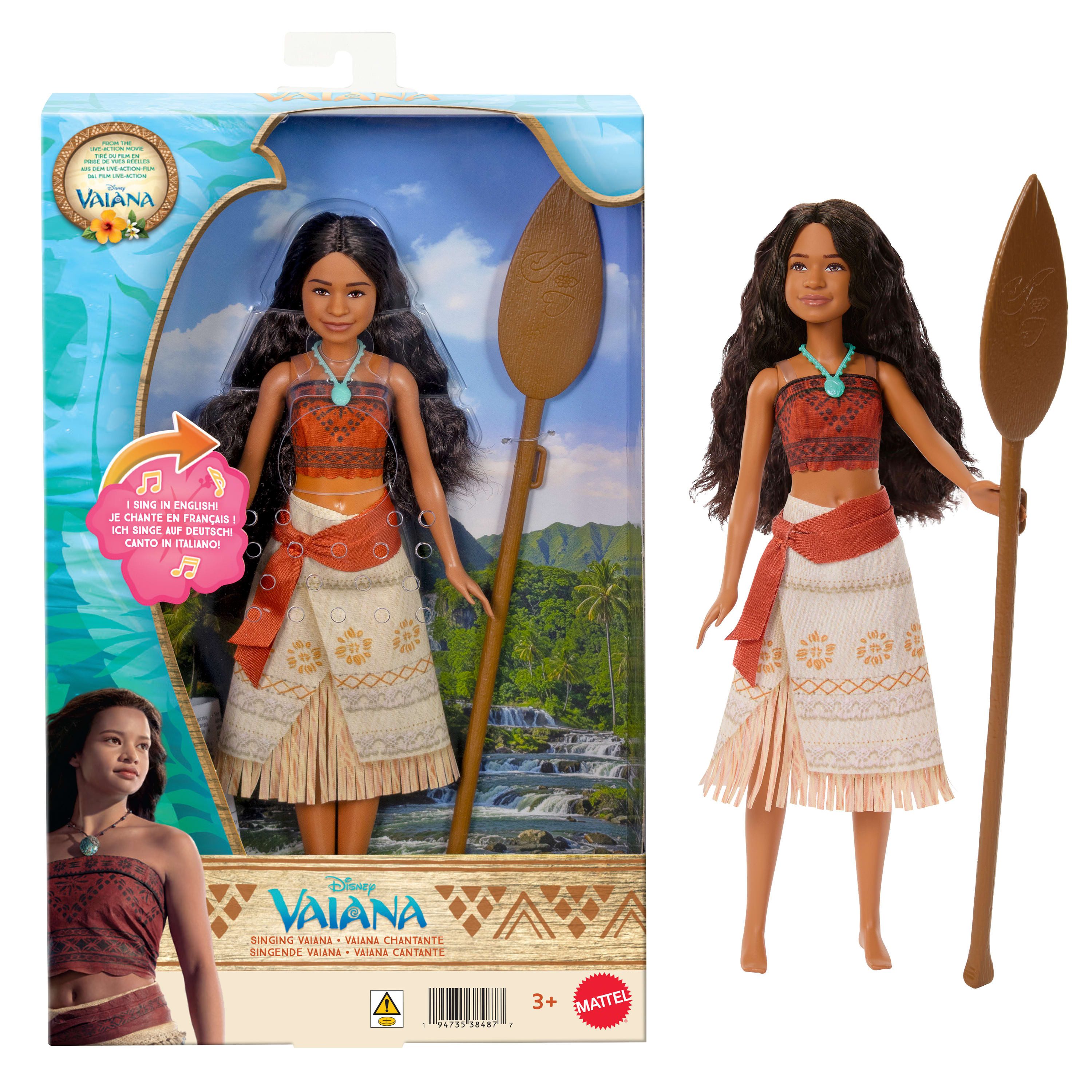 Mattel® Anziehpuppe Disney Vaiana-Modepuppe singt