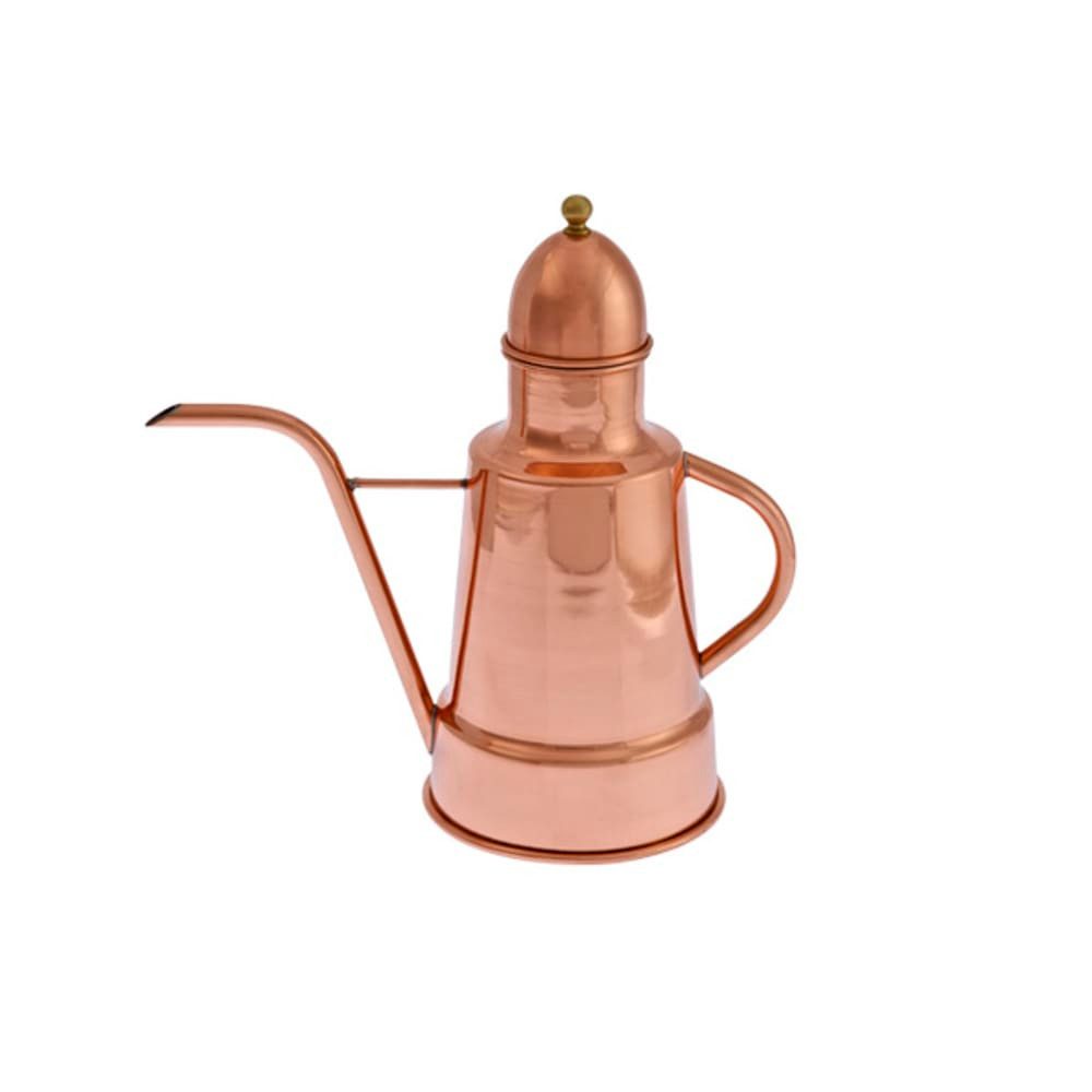 ich-zapfe Flaschenausgießer Oil Dispenser, Ölflasche aus Kupfer und Messing, Liter: 0.5 Liter