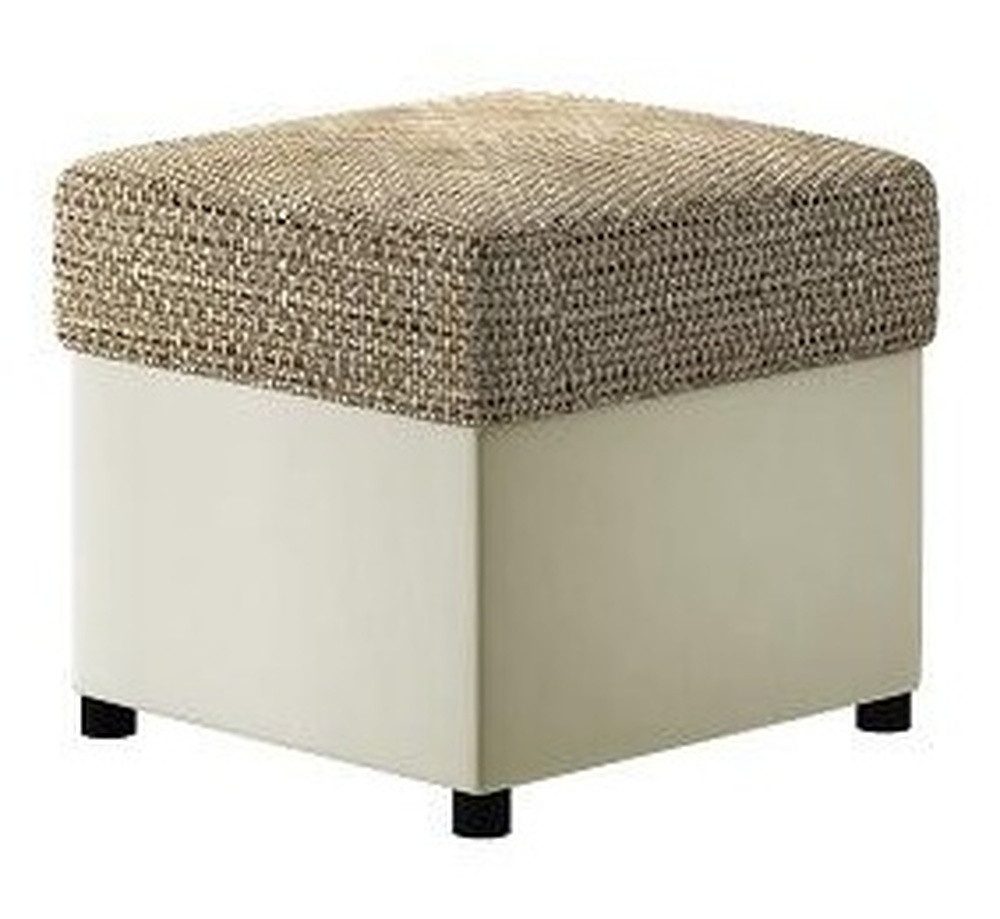 Xlmoebel Hocker Gestaltungssitz Pouf aus Textil in elegantem Design (1 St., Pouf), Hergestellt in Europa