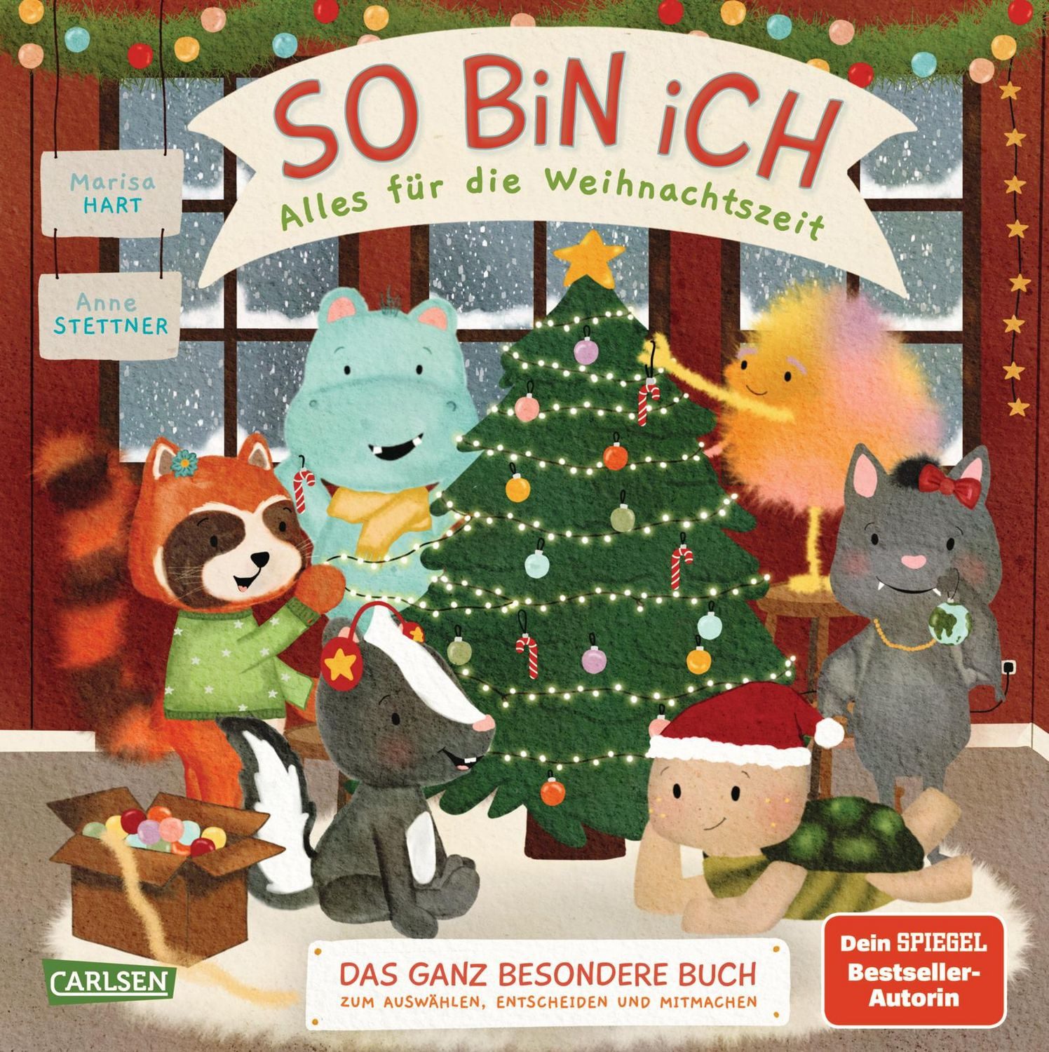 So bin ich - Alles für die Weihnachtszeit / Marisa Hart, Das ganz besondere Buch zum Auswählen, Entscheiden und Mitmachen