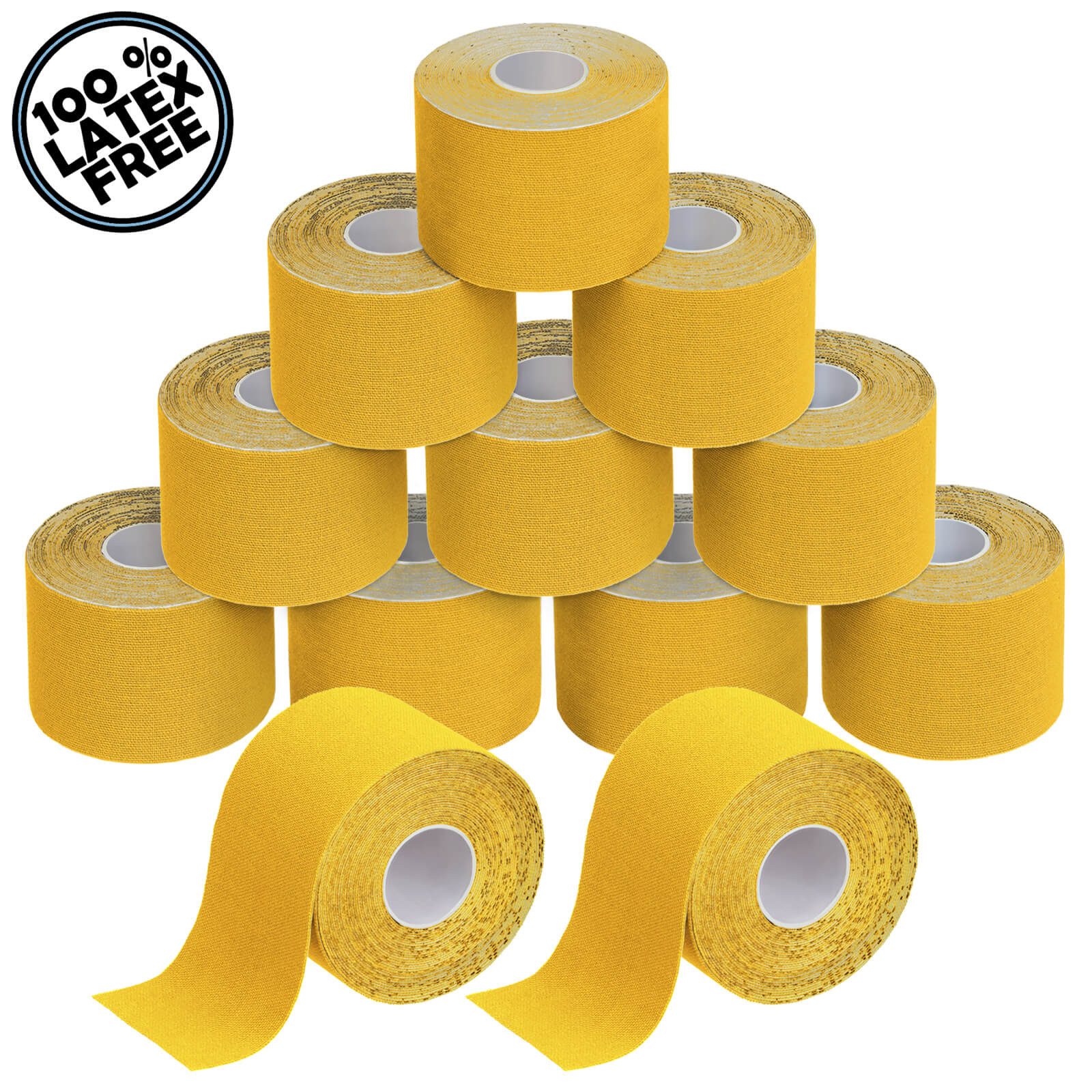 BB Sport Kinesiologie-Tape 12 Rollen Kinesiologie Tape 5 m x 5 cm in verschiedenen Farben