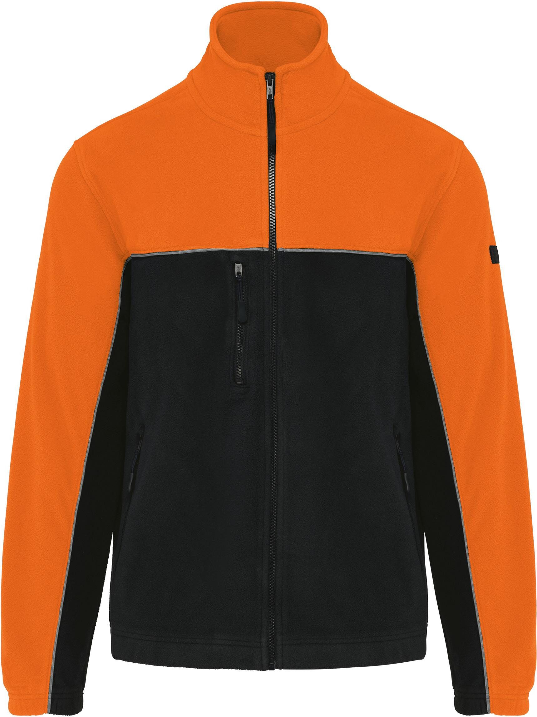 WK. Designed To Work Arbeitsjacke Zweifarbige, umweltfreundliche Unisex-Fleecejacke