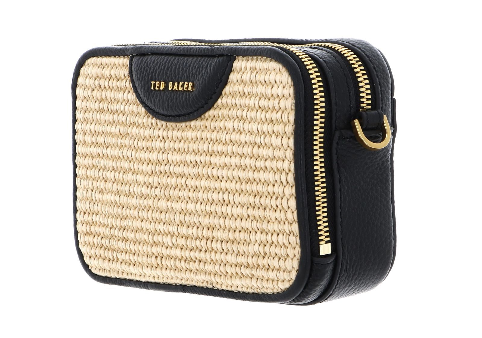 Ted Baker Umhängetasche Baria Mini Webbing Faux Raffia Camera Bag