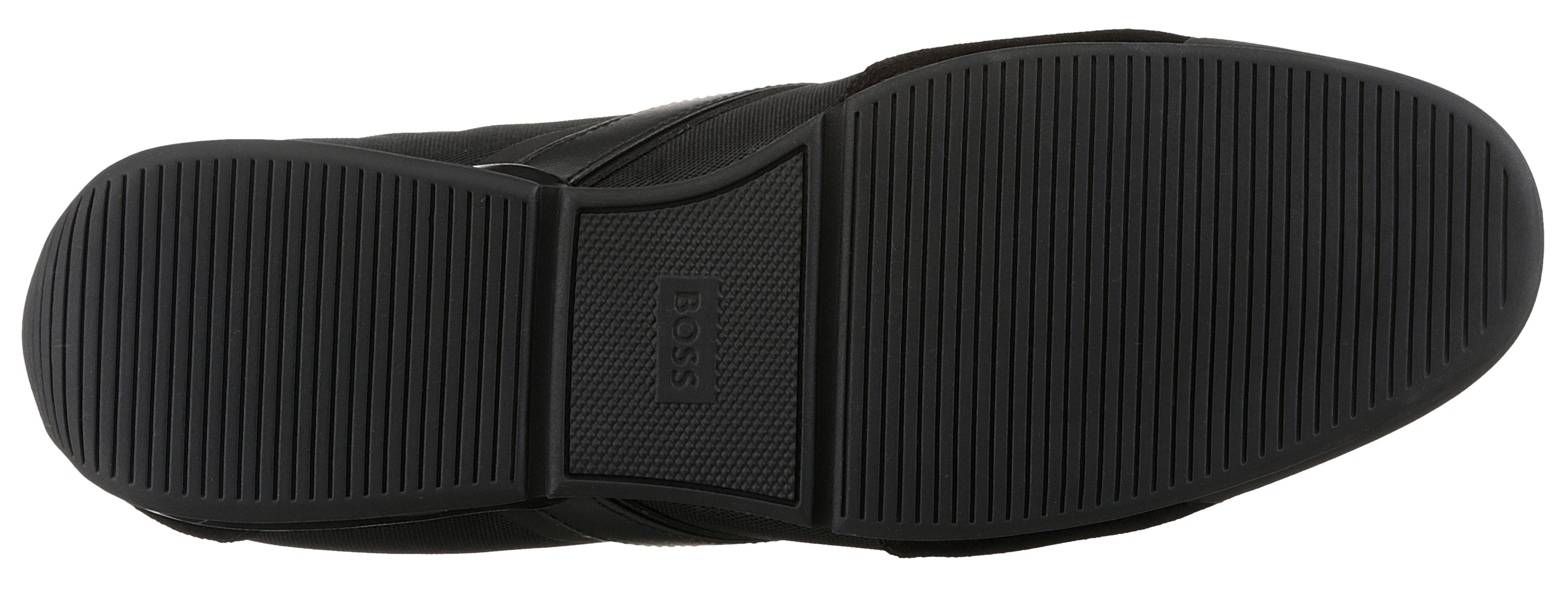 BOSS Saturn_Lowp Sneaker im Materialmix, Freizeitschuh, Halbschuh, Schnürschuh