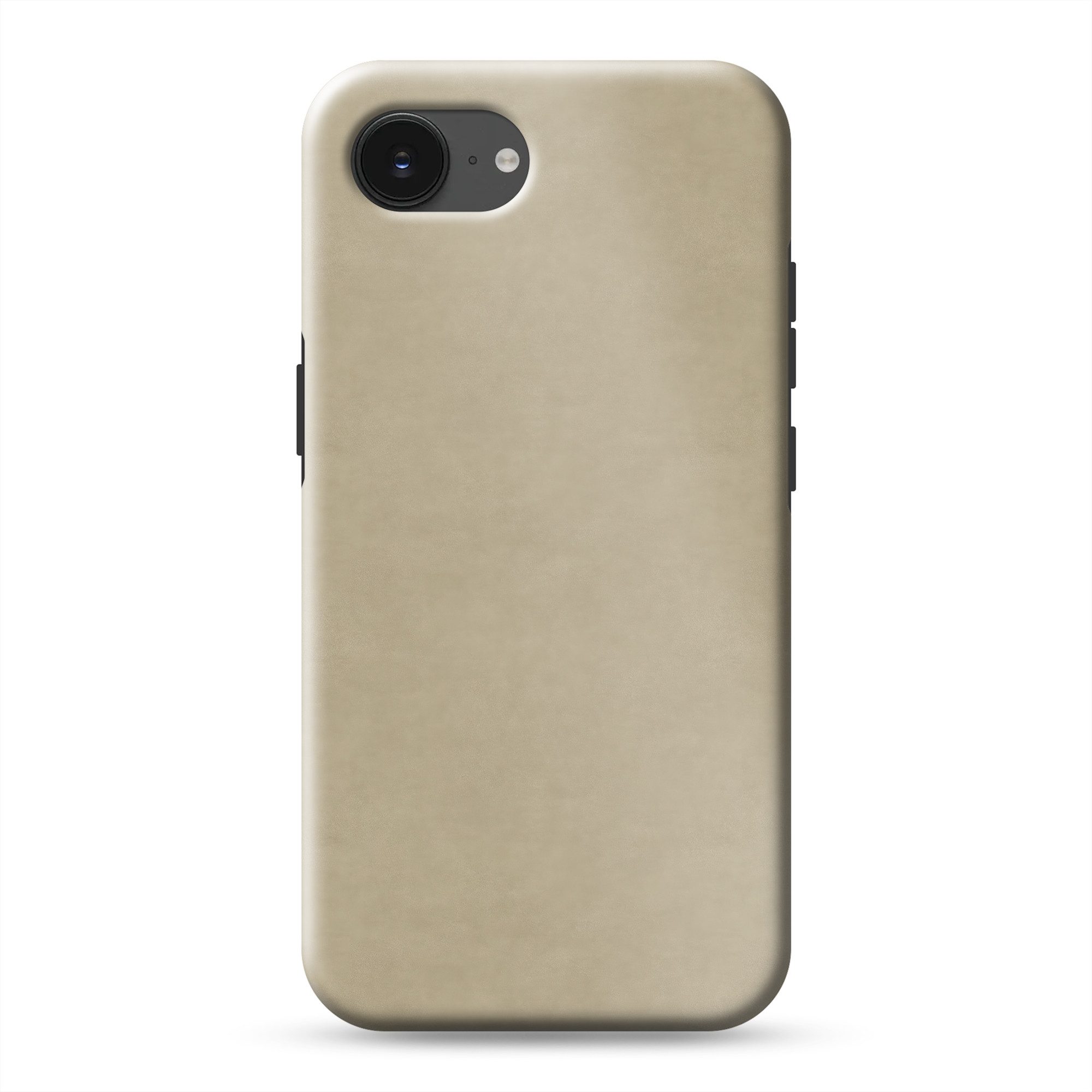 OnlyWow Handyhülle Magsafe für Apple iPhone 17e Sandfarbe - körnige Textur - Beton, Phone Case, Hardcase, Stoßfest, Schutzhülle
