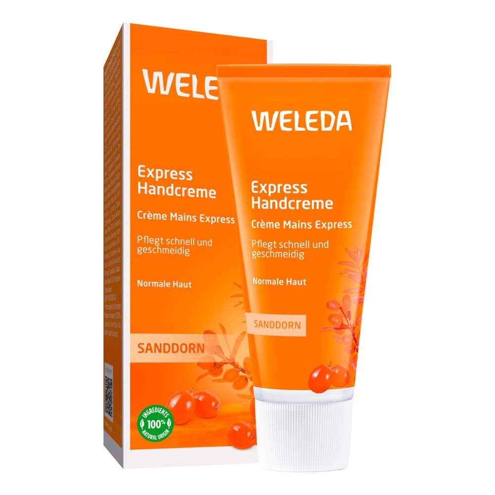 WELEDA Handcreme Sanddorn - Handcreme 50ml 5er Pack