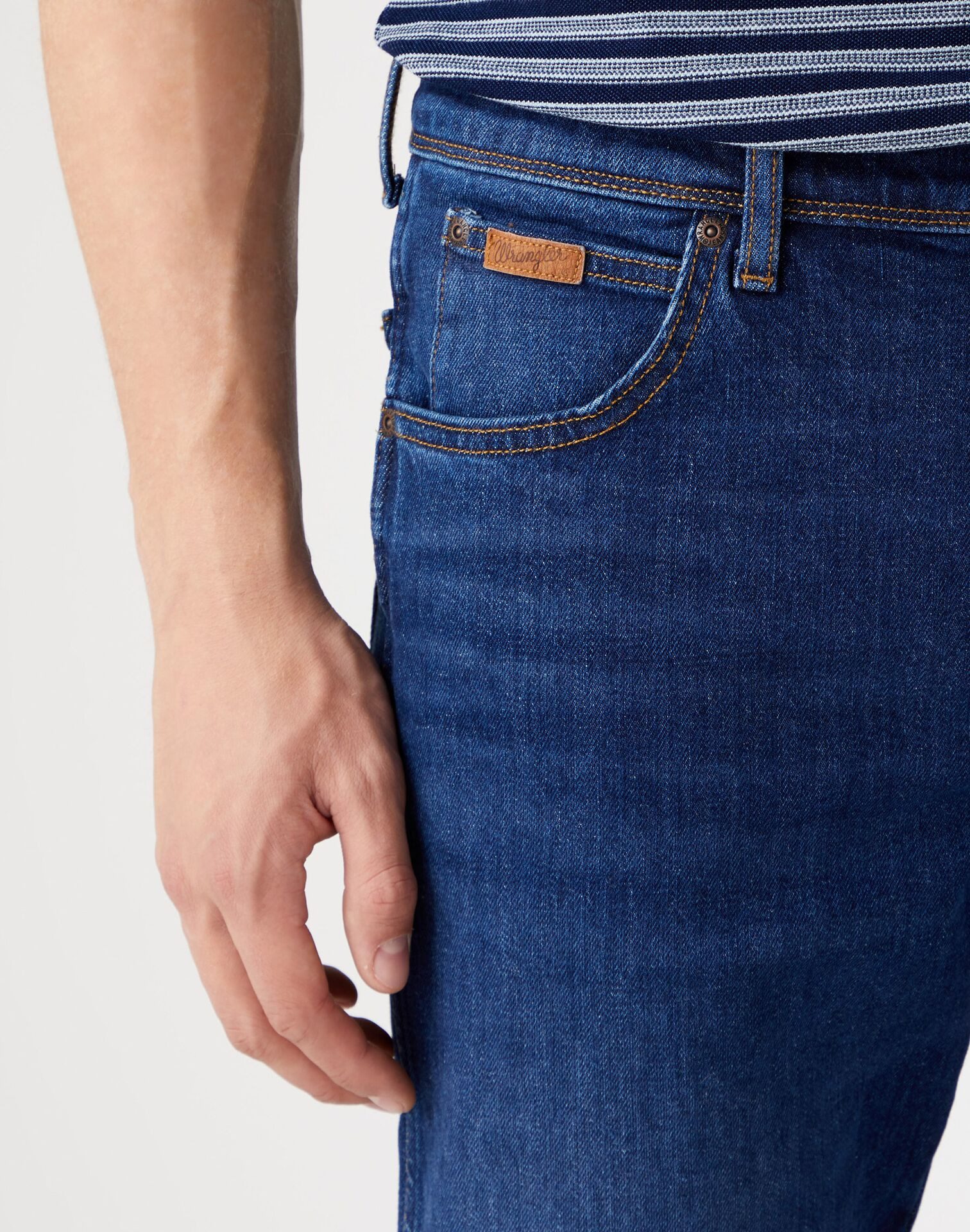 Wrangler 5-Pocket-Jeans WRANGLER TEXAS dancing water W121JX20C