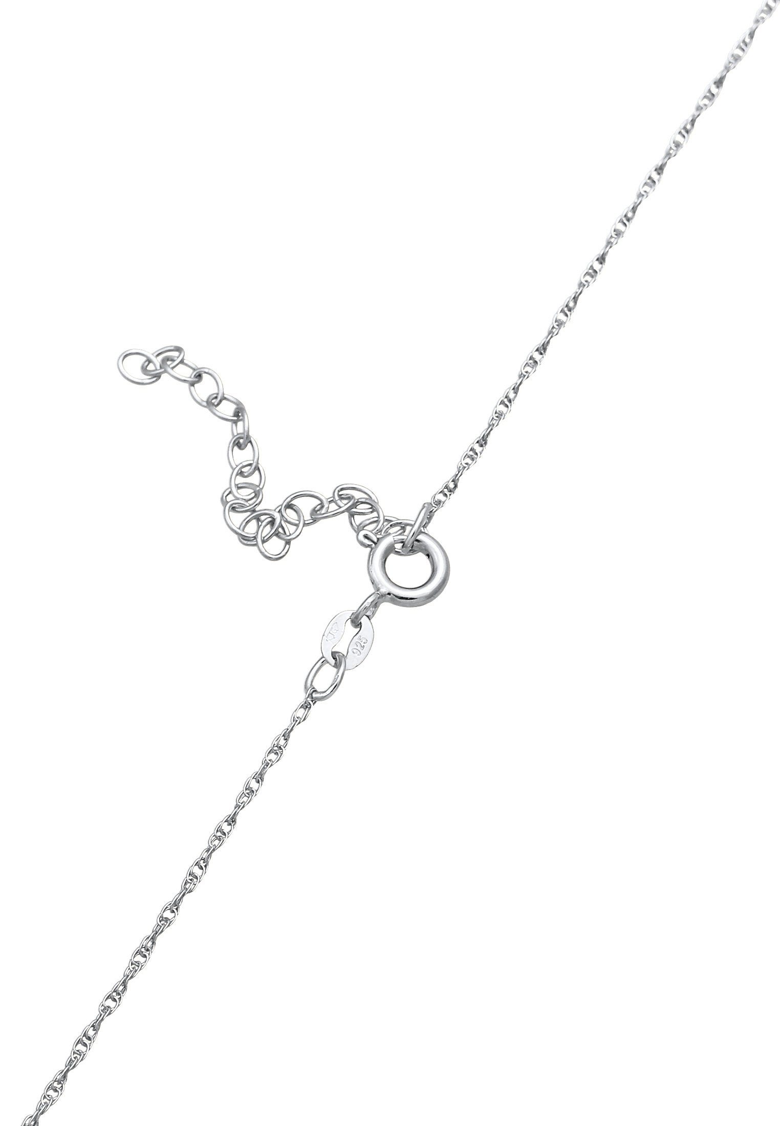 Kuzzoi Silberkette Basic Gedrehte Gliederkette 925 Silber