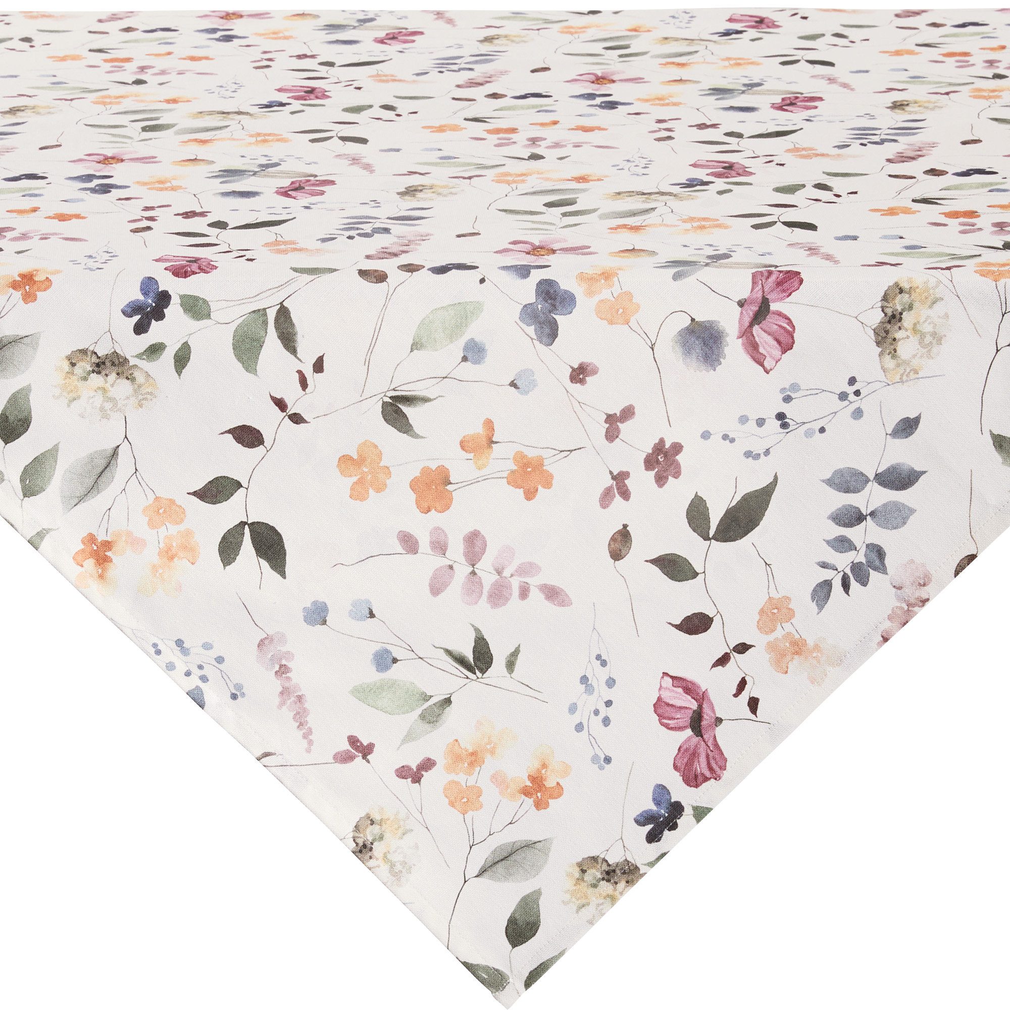 REDBEST Mitteldecke Mitteldecke, Baumwolle Blumen