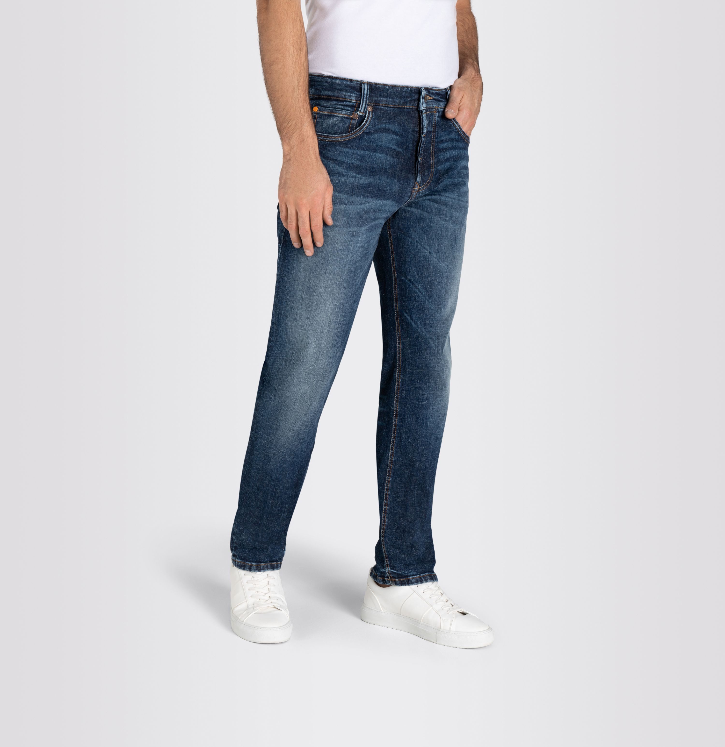 5-Pocket-Jeans MAC ARNE PIPE dark blue 3D 0524-T1-1976L H762 - HEMP DENIM