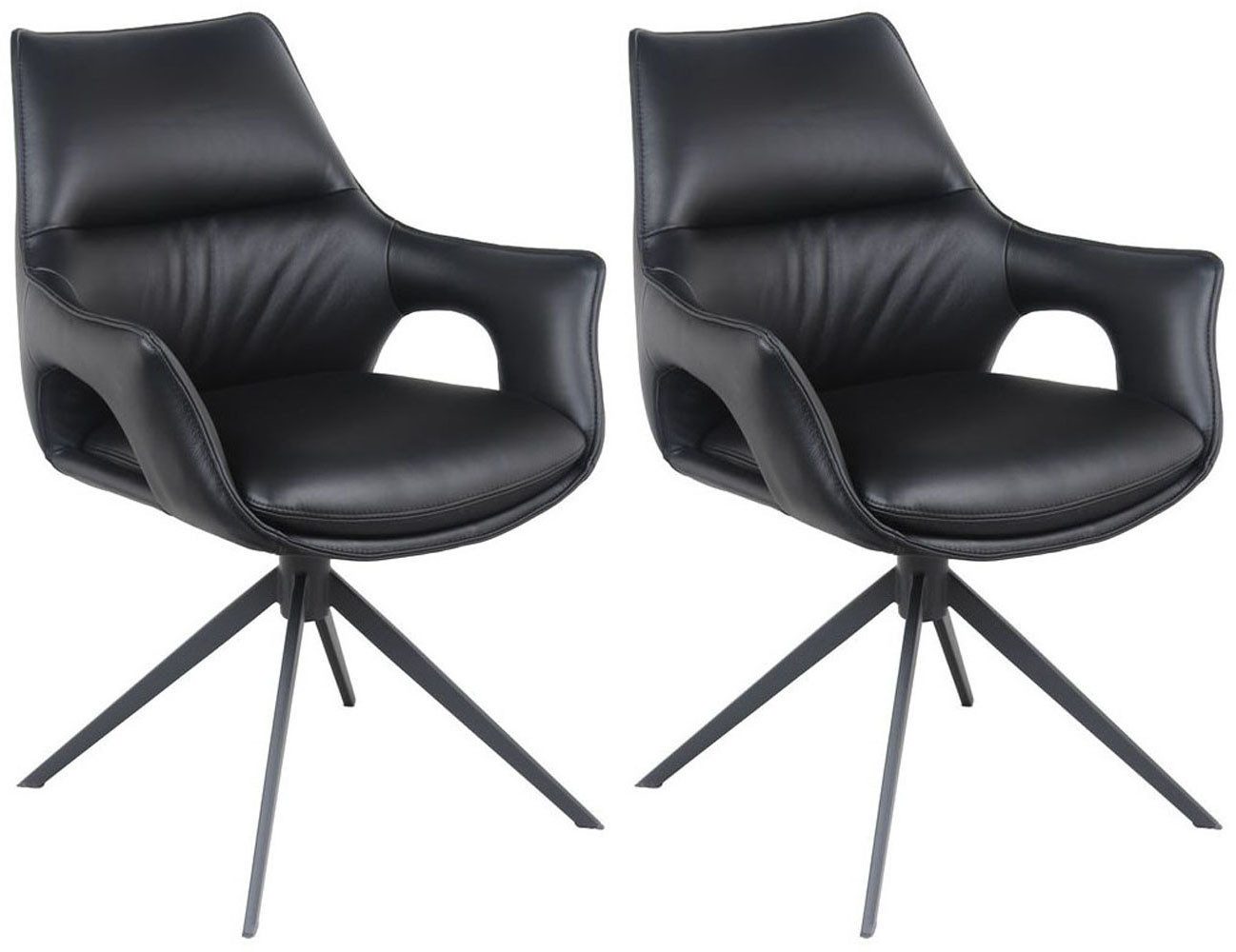 Home affaire Drehstuhl Sienna (Set, 2 St), 2er Set