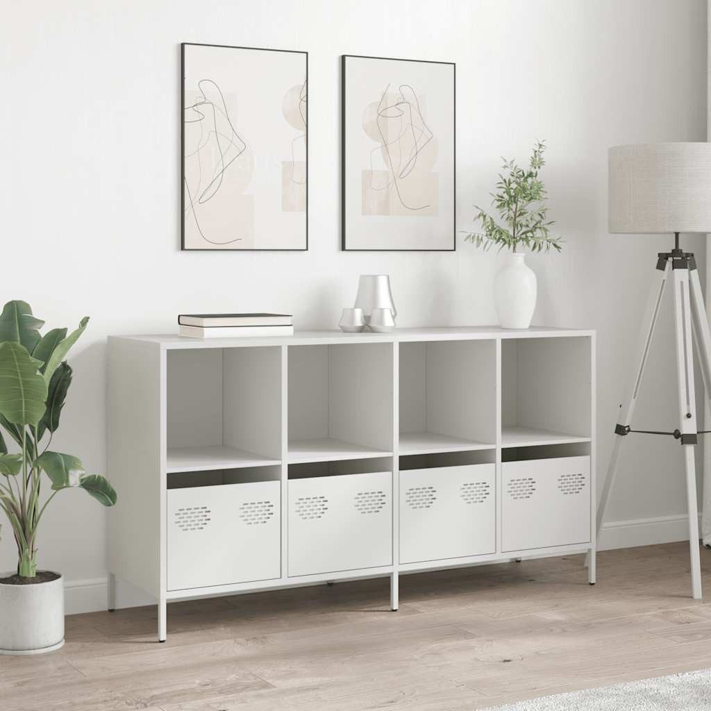 vidaXL Sideboard Sideboard Weiß 135x39x73,5 cm günstig online kaufen