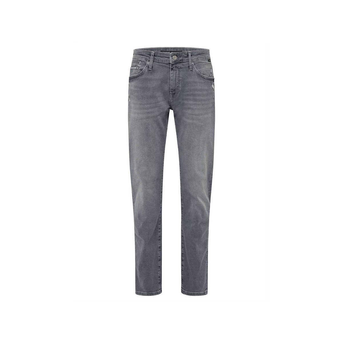 Mavi 5-Pocket-Jeans grau (1-tlg)