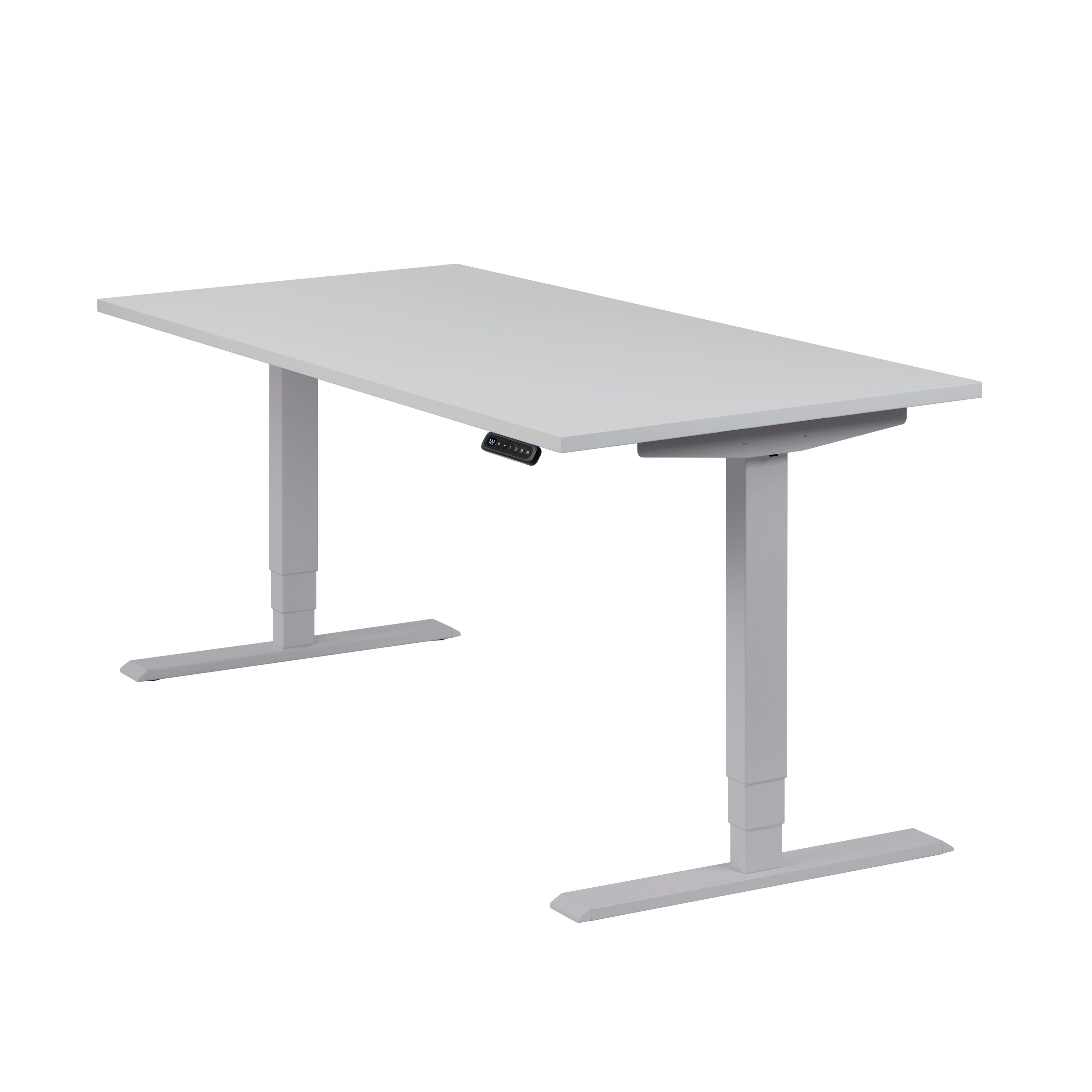 boho office® Schreibtisch Homedesk, Silber elektrisch günstig online kaufen