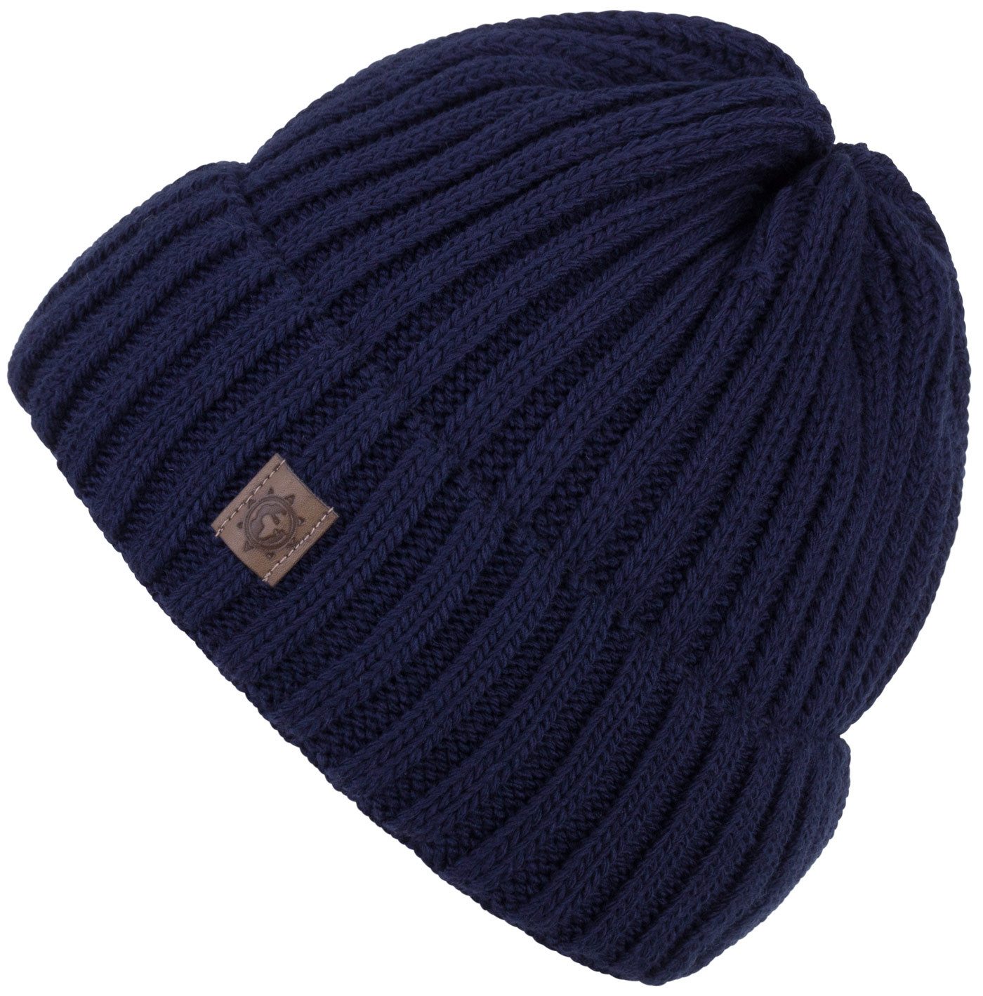 compagno Strickmütze (1-St) Kindermütze Wintermütze Jungen Mädchen Strickmütze 2-10 Jahre Beanie