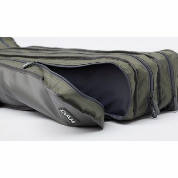 DAM Fishing Angelrutentasche Rutentasche gepolstert 110 X 33 X 30cm mit 3 Fächern Rod Bag