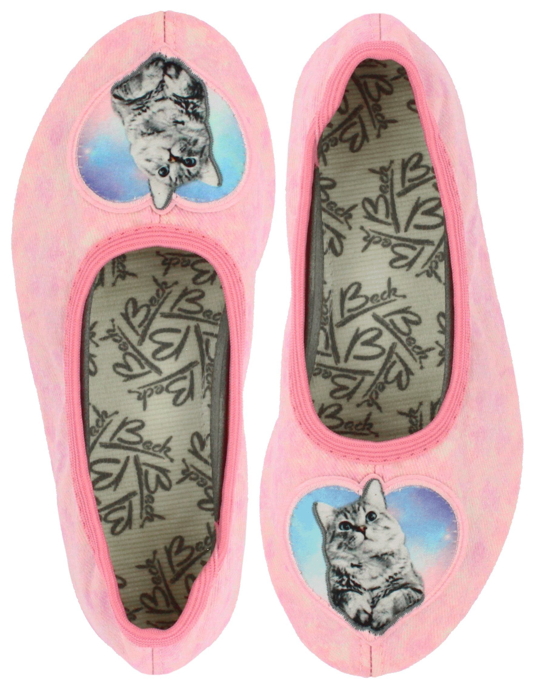 Beck Schläppchen Miez Gymnastikschuh