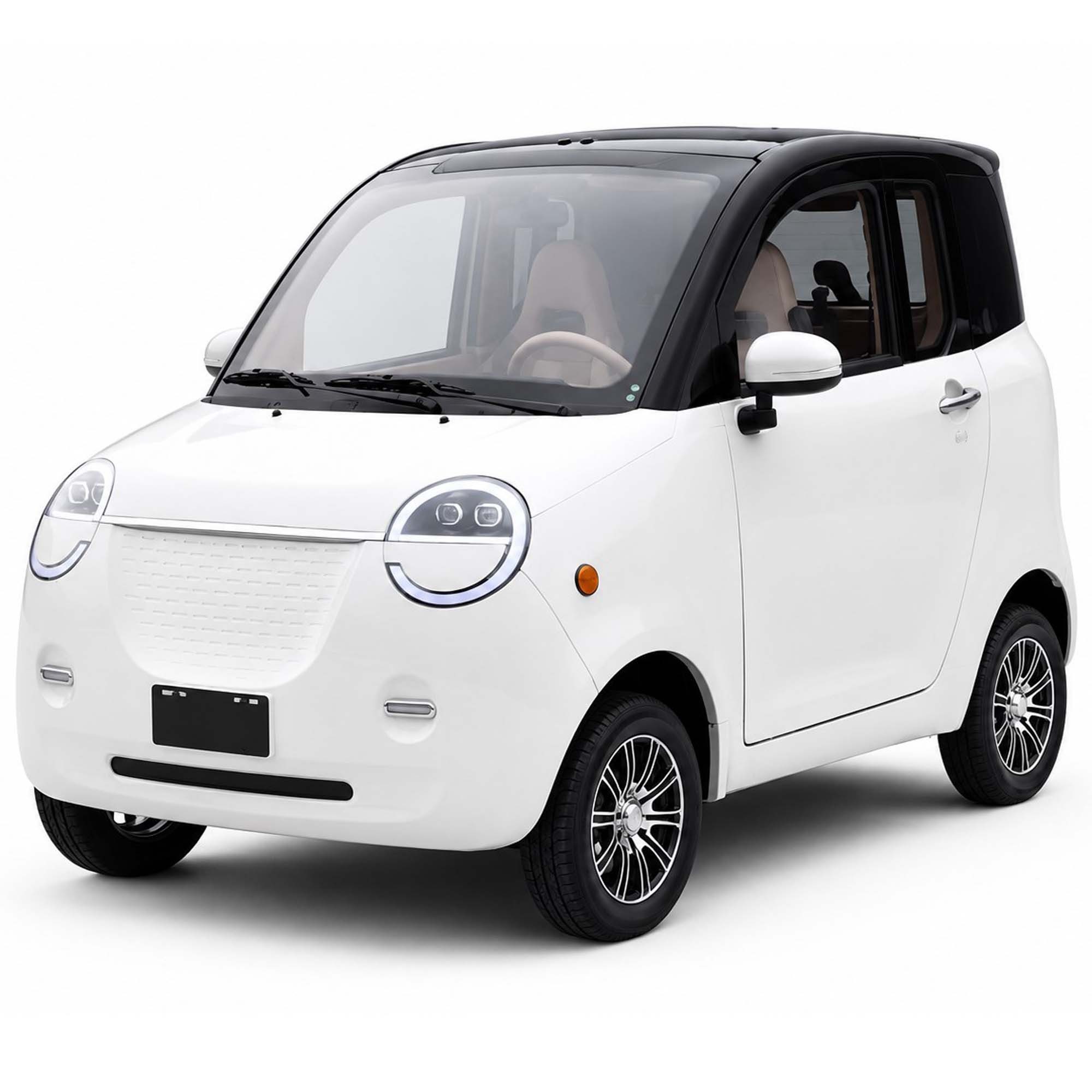 Urban Hopper E-Motorroller Urban Hopper Twin Air (BG) Elektro-Kabinenroller für 2 Personen, 3000 W, 25 km/h, mit 3000 W Motor, 25/45 km/h und bis zu 75 km Reichweite