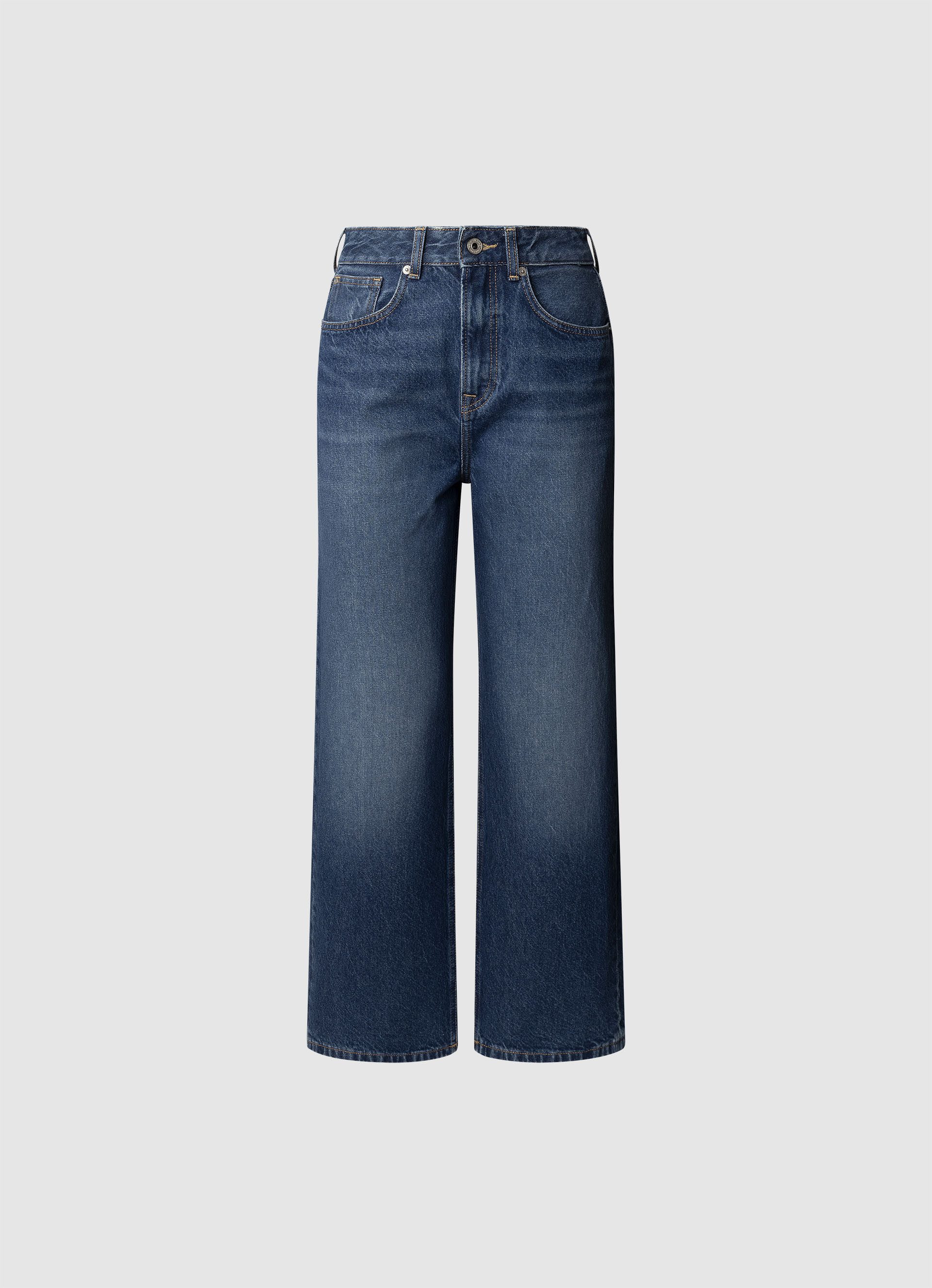 Pepe Jeans Straight-Jeans UHW – Ultra High Waist mit hohem Bund