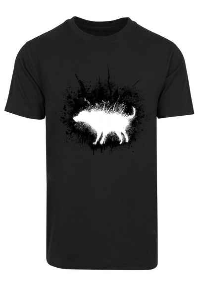 Merchcode T-Shirt Merchcode Herren Dirty Dog T-Shirt (1-tlg)