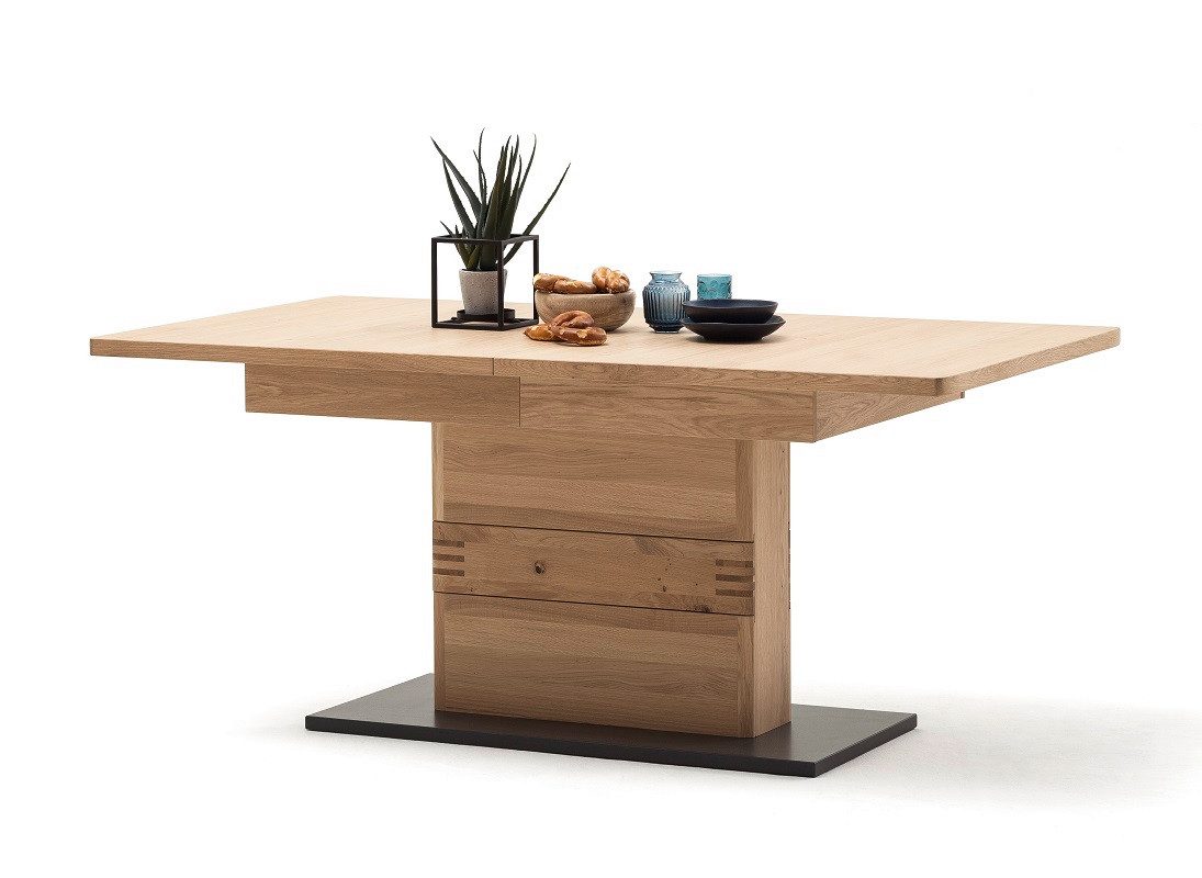 MCA furniture Esstisch Esstisch Salvador, Ausziehtisch, Eiche Bianco, 180 (280) x 100 (No-Set)