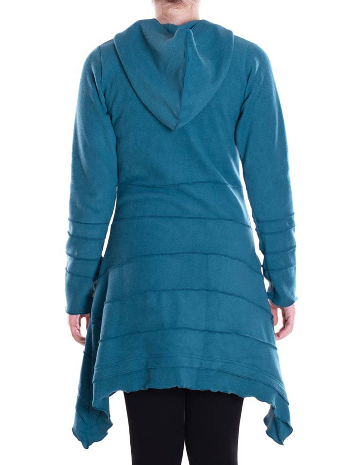 Vishes Kapuzenfleecejacke Damen Kapuzenjacke lang Elfen günstig online kaufen
