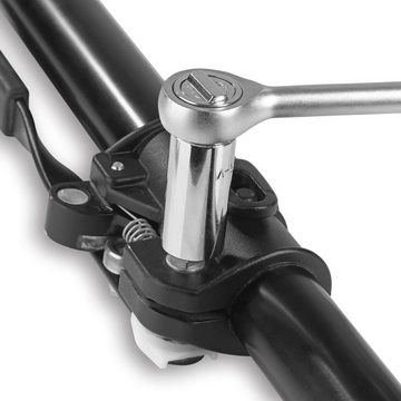EASYmaxx Steckschlüssel Multi-Steckschlüssel mit Ratsche, Stahlstifte für 7-19 mm