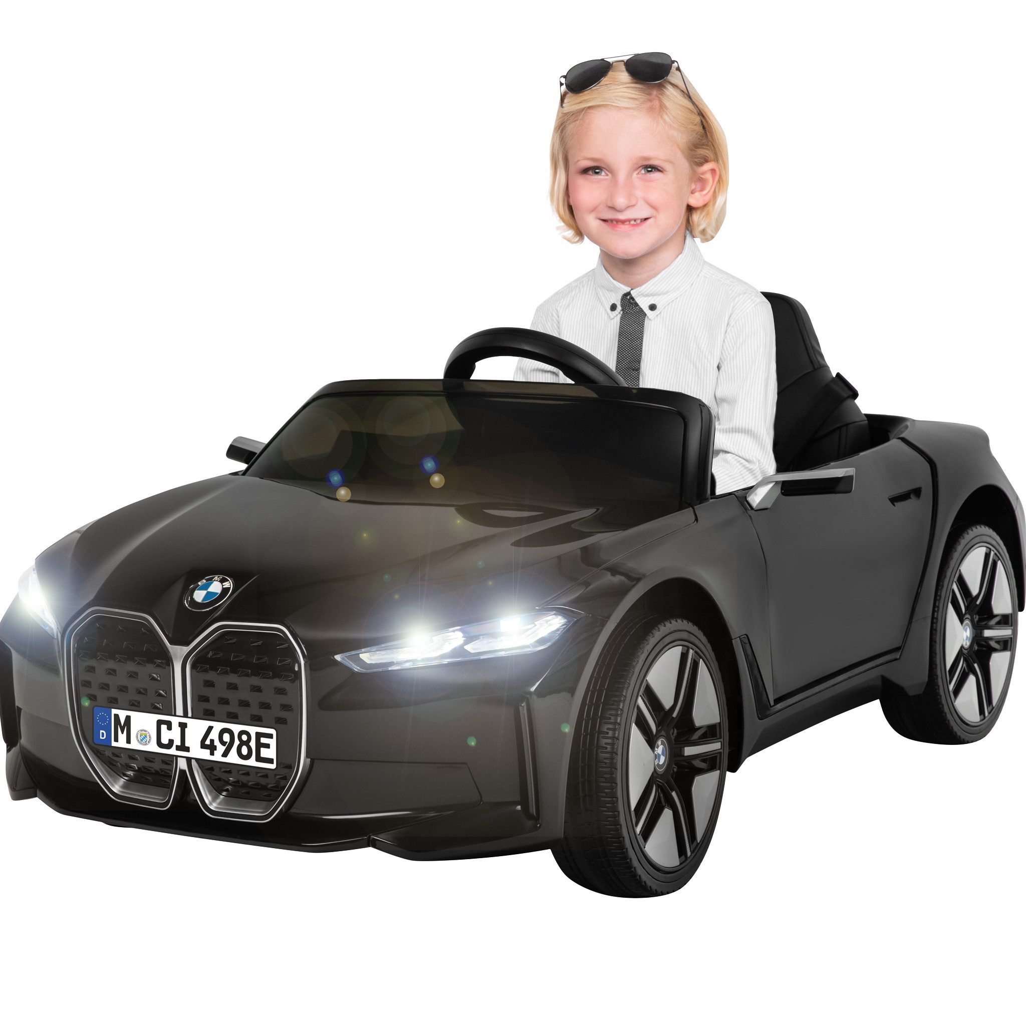 Actionbikes Motors Elektro-Kinderauto BMW i4 Kinder Elektroauto ab 3 Jahre, günstig online kaufen